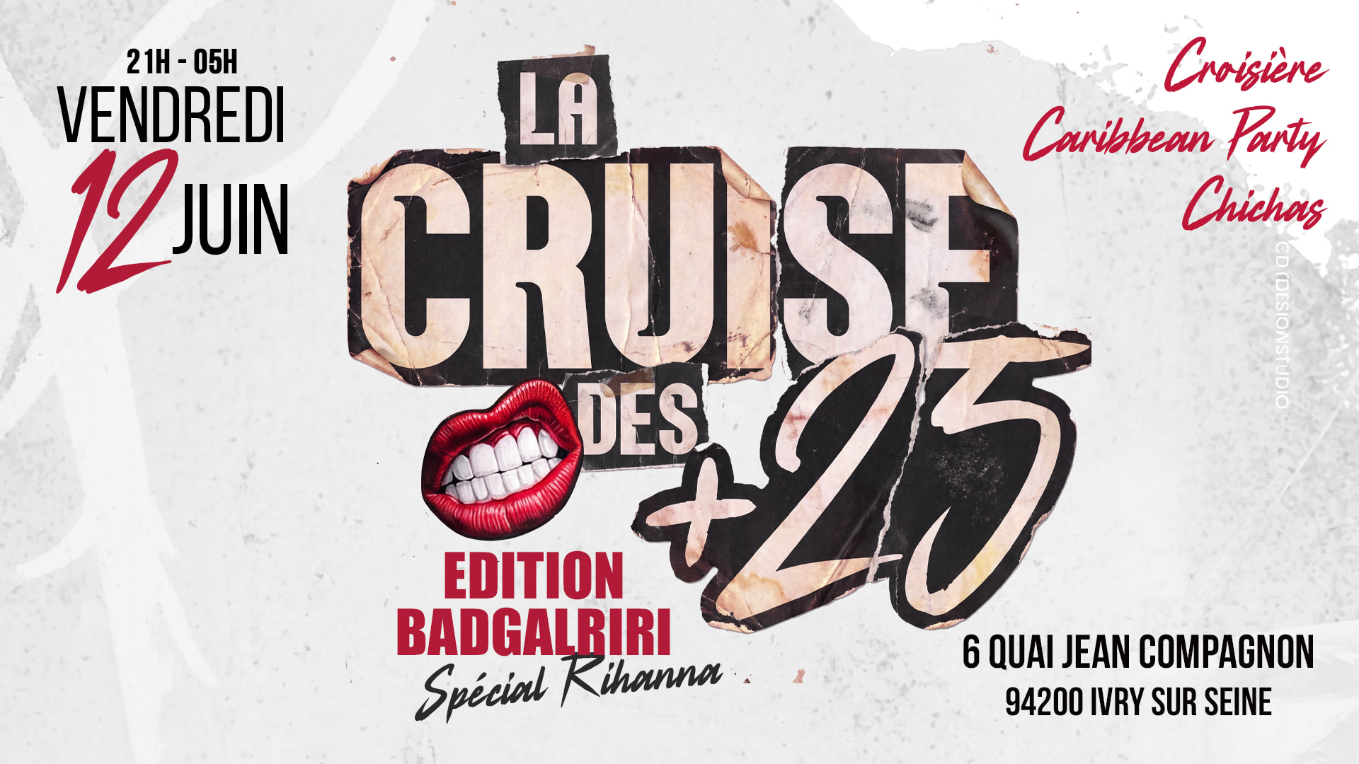K’Ribbean Cruise | Croisière| Rooftop| Terrasse Cover