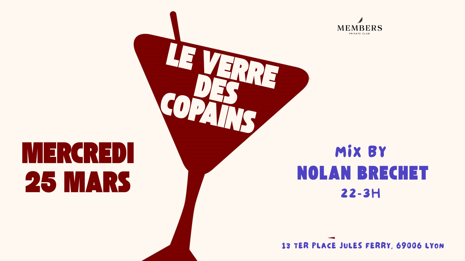 Le Verre Des Copains - Members Cover