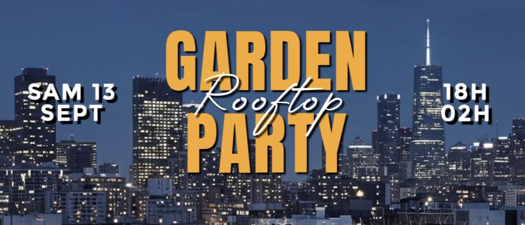 Garden Party Rooftop | Chill| Terrasse | Food Cover