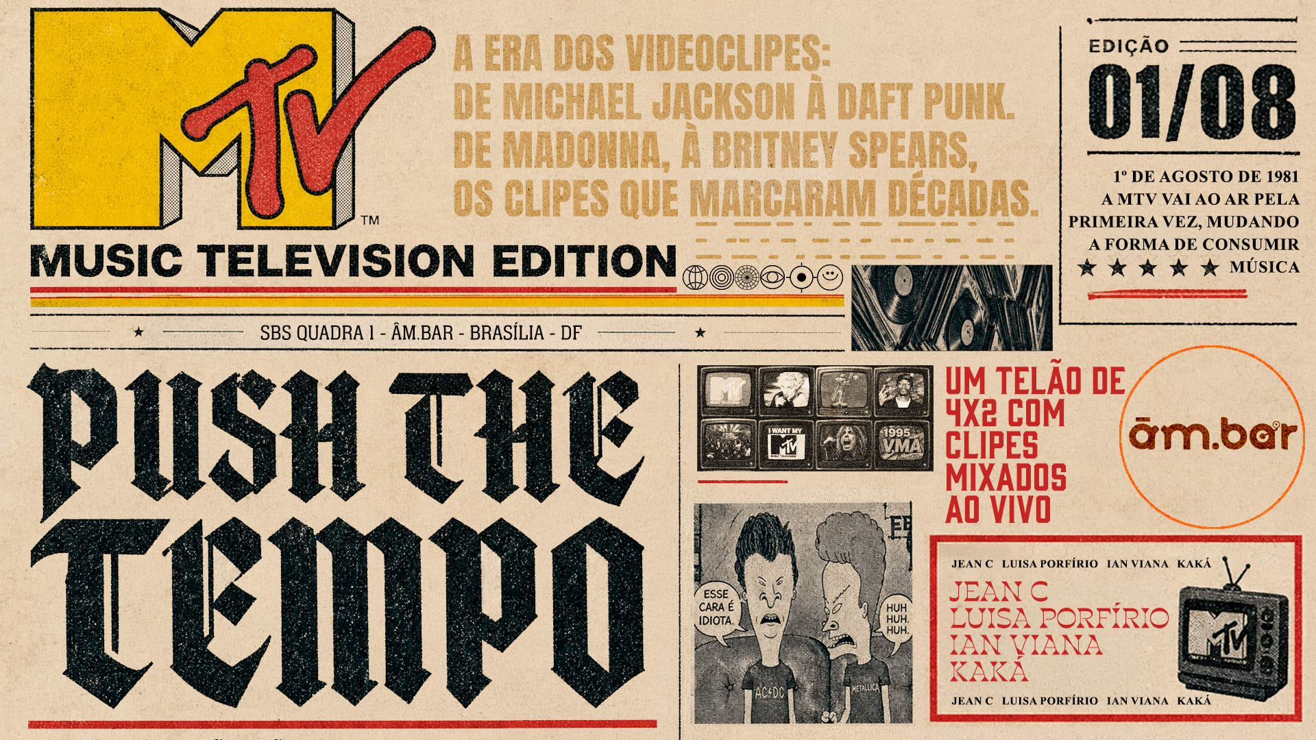 Push The Tempo - Especial Mtv Cover