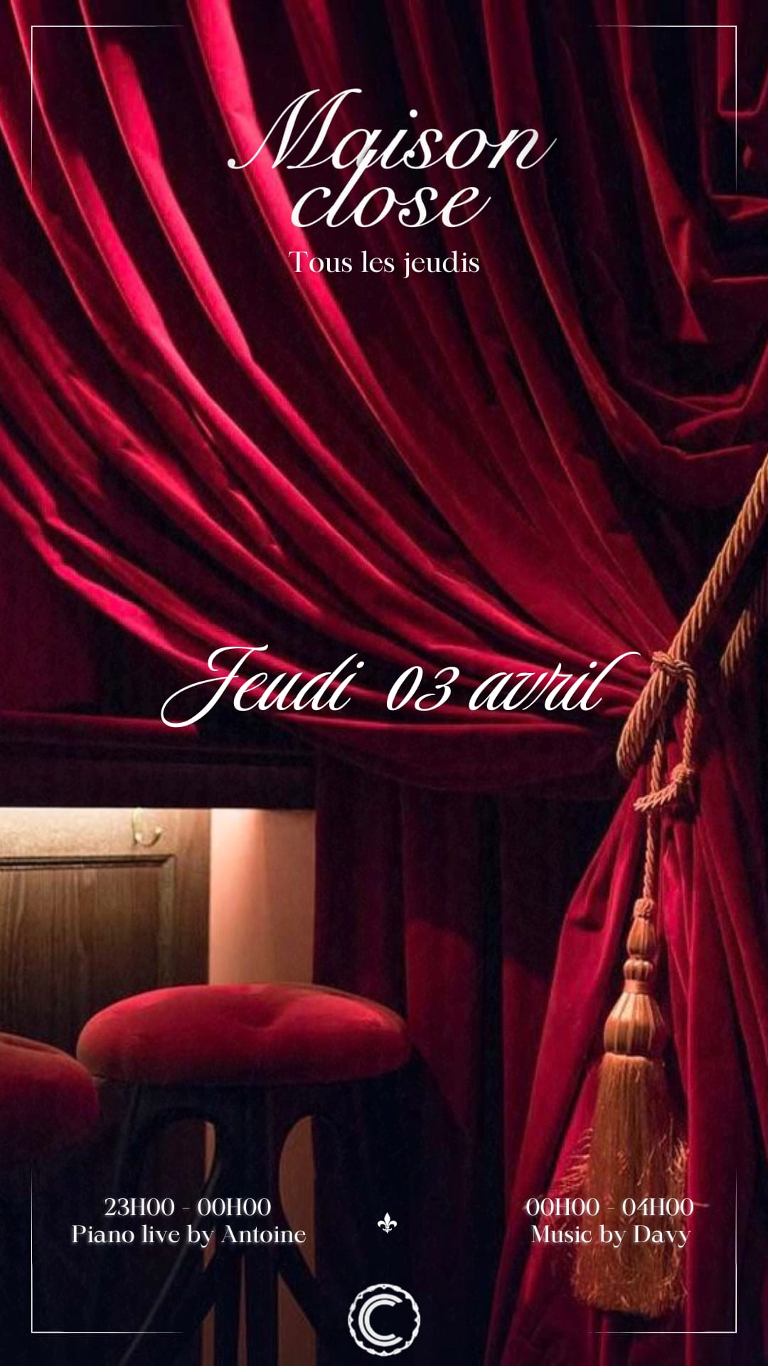 Maison Close - Jeudi 3 Avril Cover