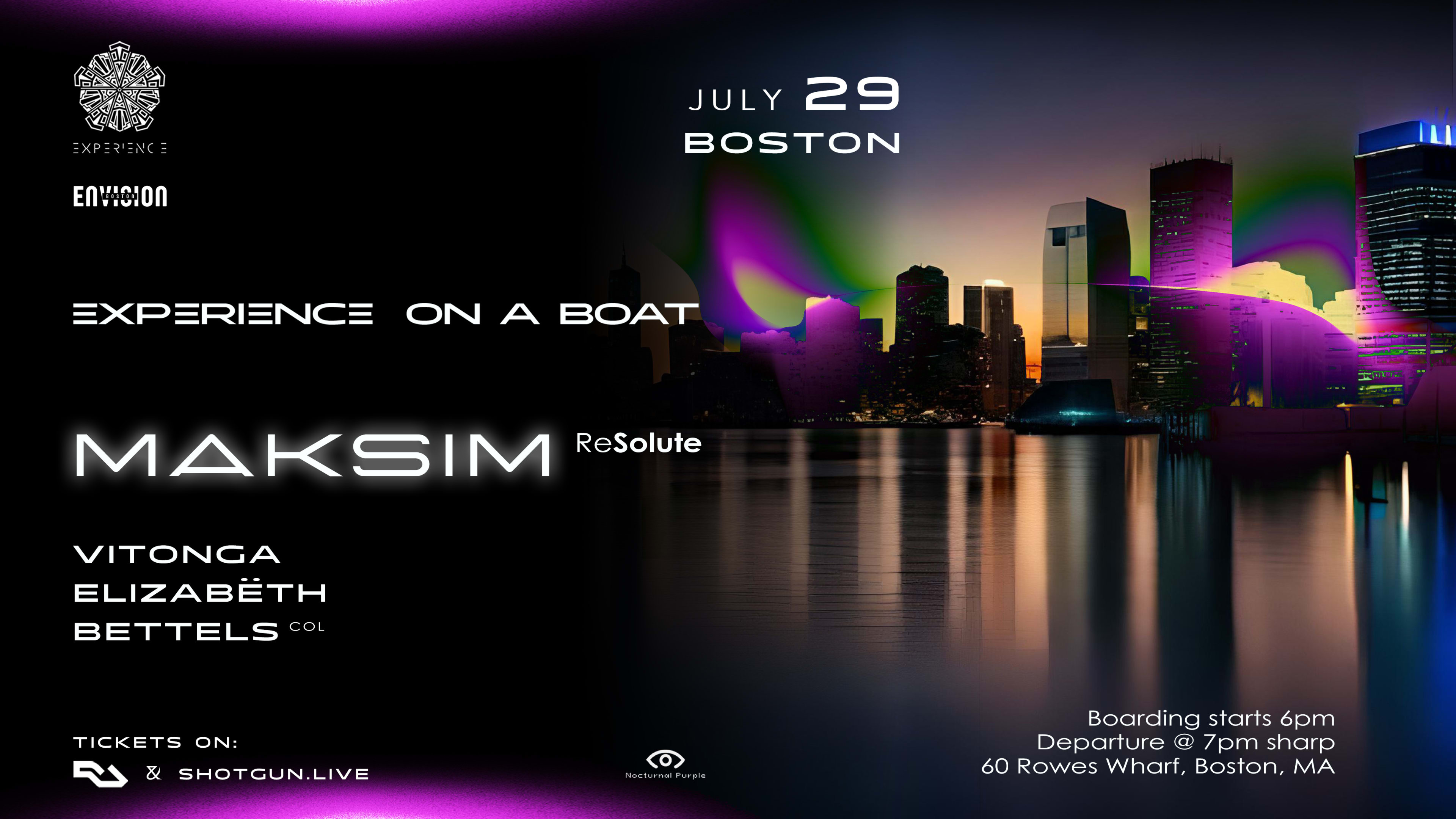 Experience On A Boat #02 W/ Maksim (Resolute) Cover