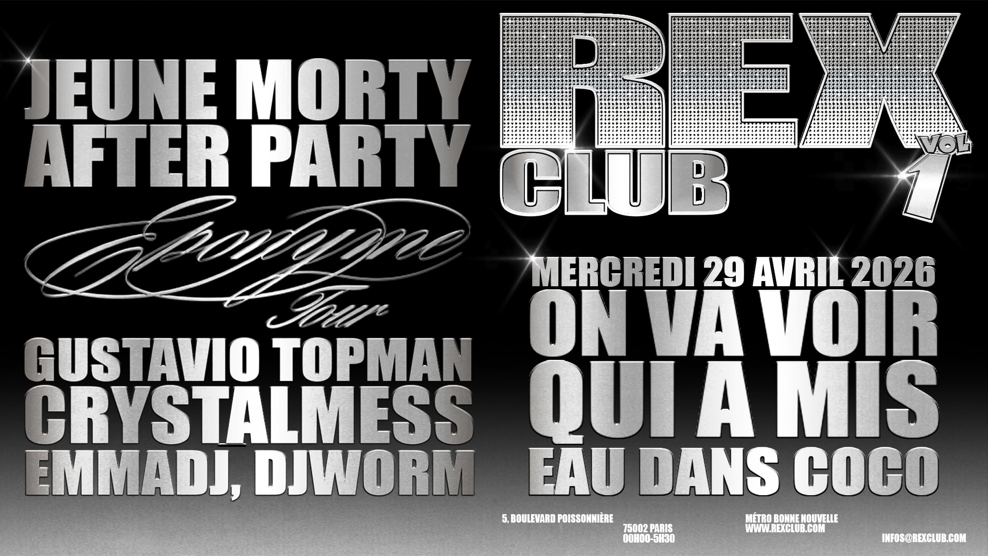 Jeune Morty After Party: Gustavio Topman, Crystalmess & More Cover