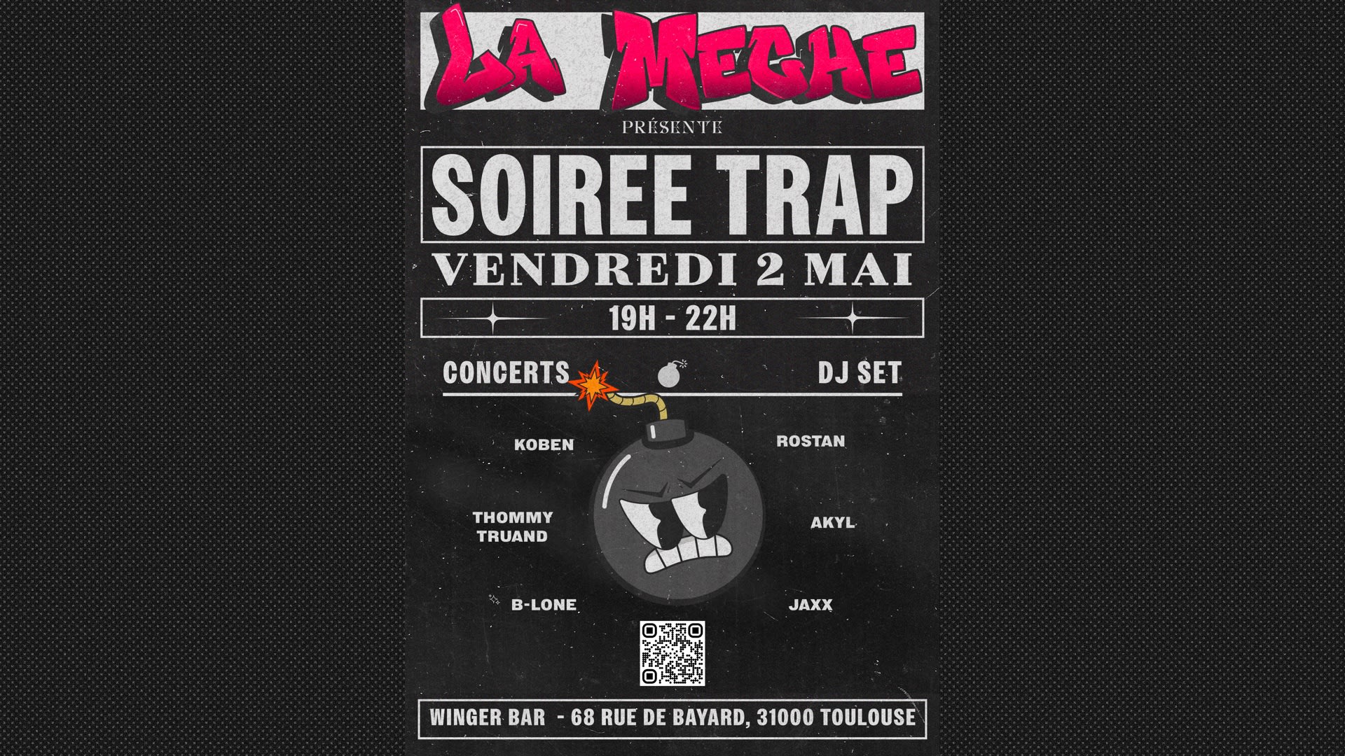 La Mèche - Soirée Trap Au Winger Bar Cover