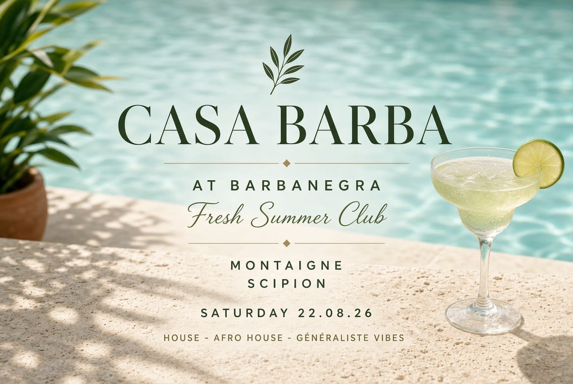 Casa Barba Invite Montaigne - Scipion Cover