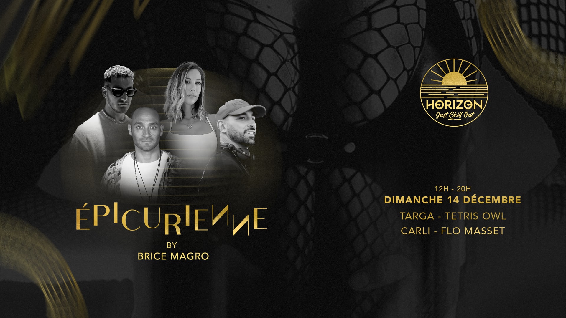 L’Épicurienne X L’Horizon Dimanche 14 Décembre Cover