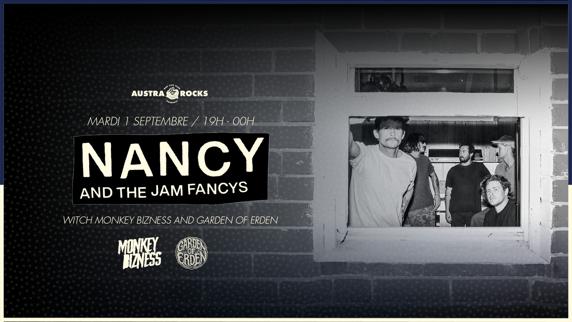 Nancy And The Jams Fancys X Monkey Bizness X Garden Of Erden Cover
