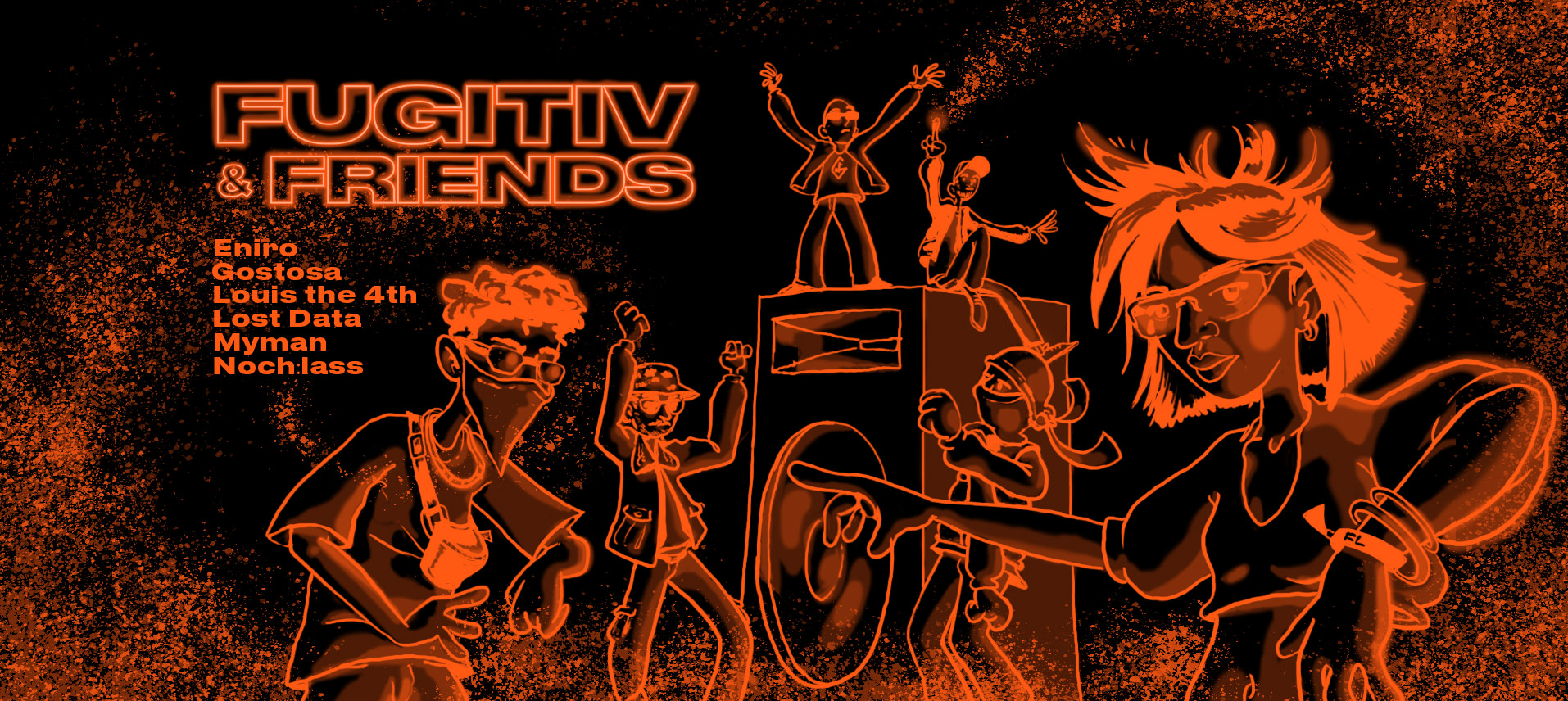Fugitiv' & Friends Cover