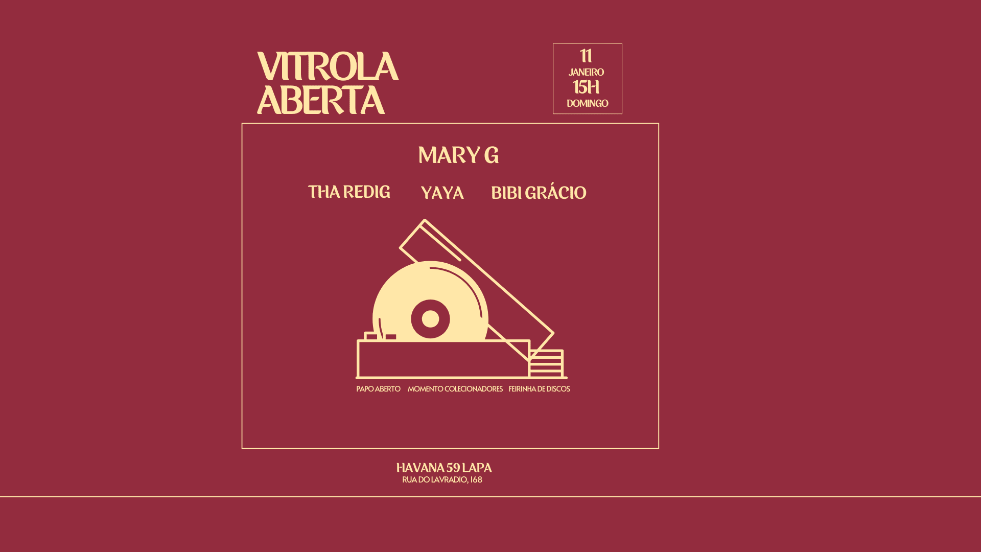 Vitrola Aberta #3 Cover