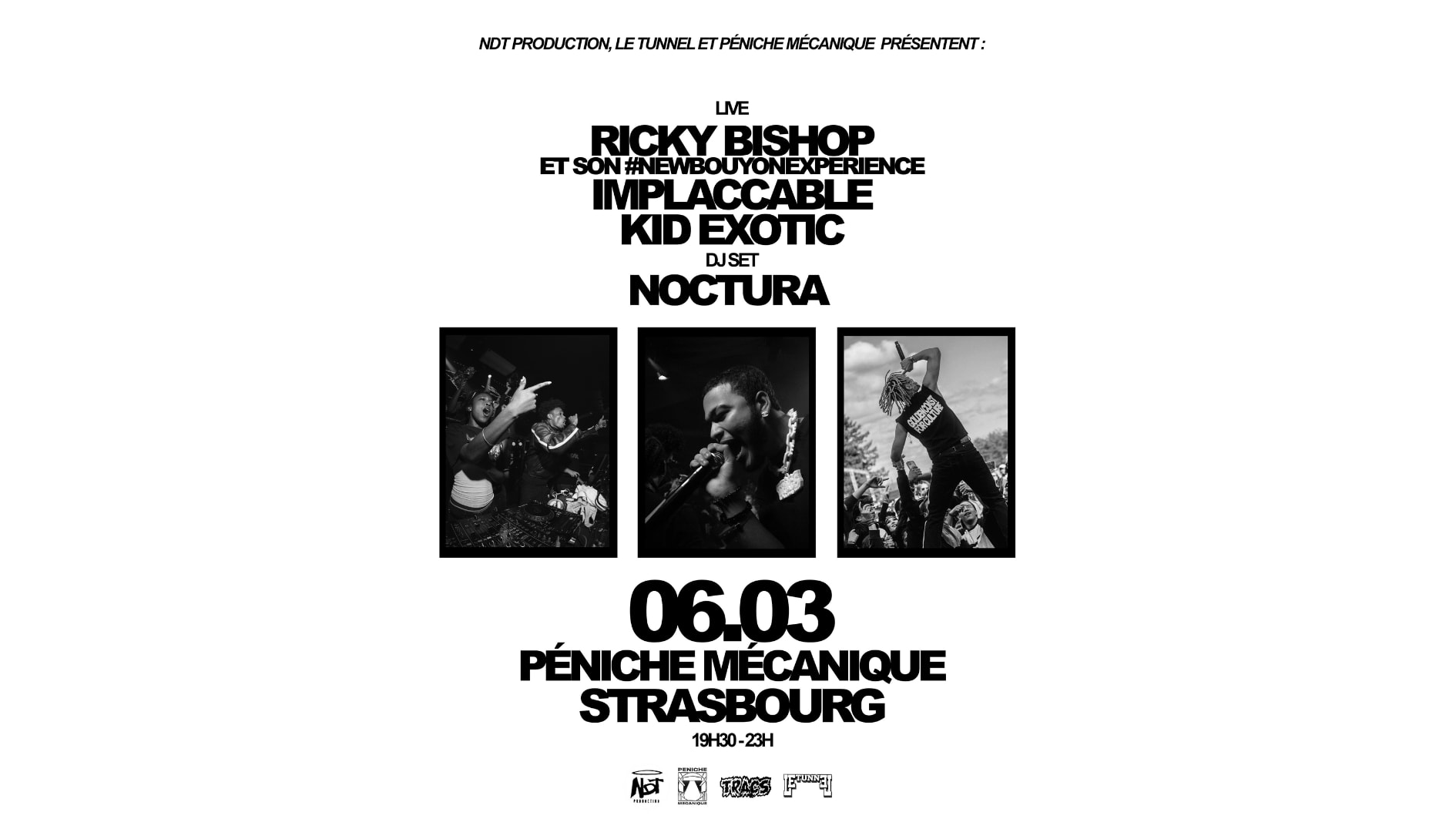 Ricky Bishop + Implacable + Kid Exotic / Bouyon Expérience Cover