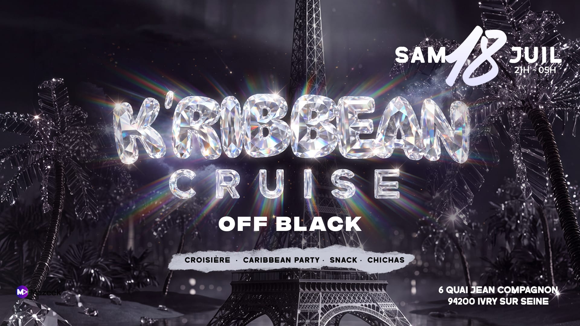 K’Ribbean Cruise | Croisière| Rooftop| Terrasse Cover