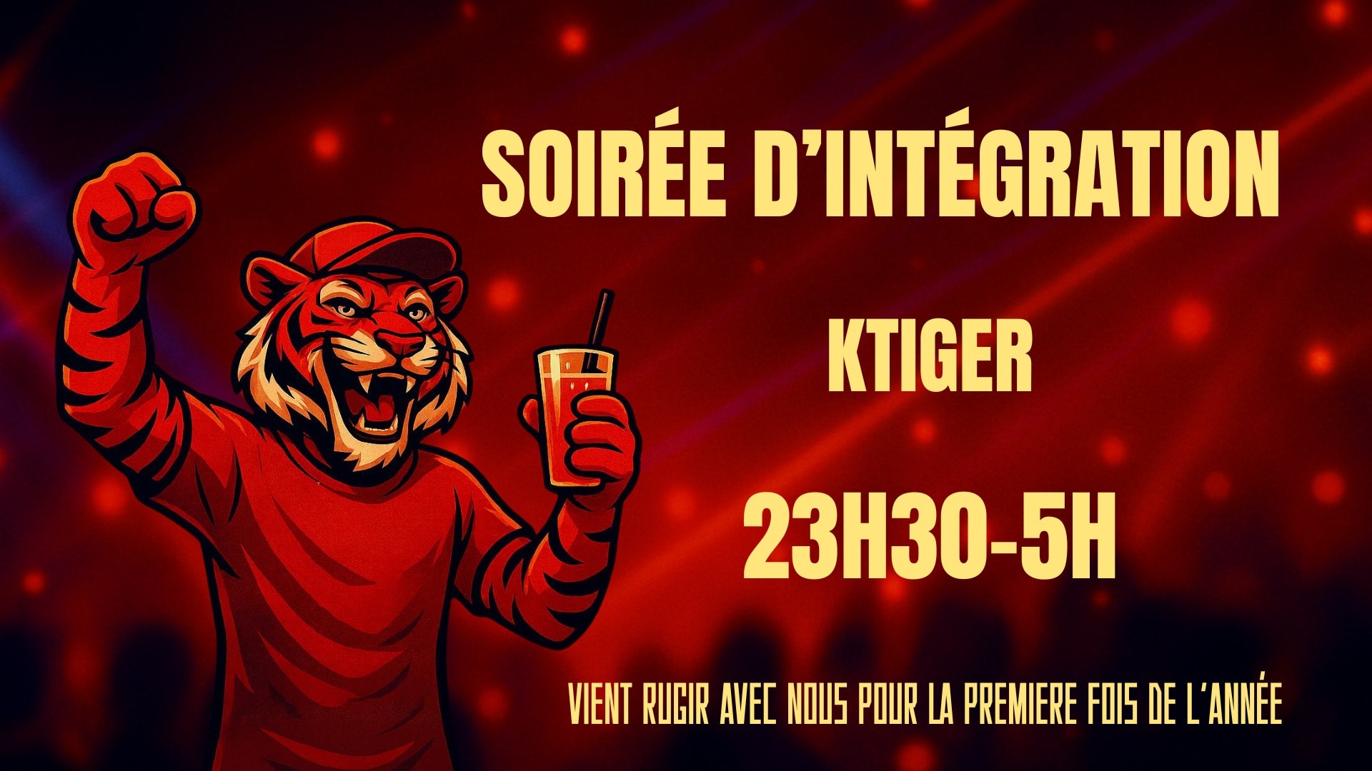 Soirée D'intégration | Ktiger Cover
