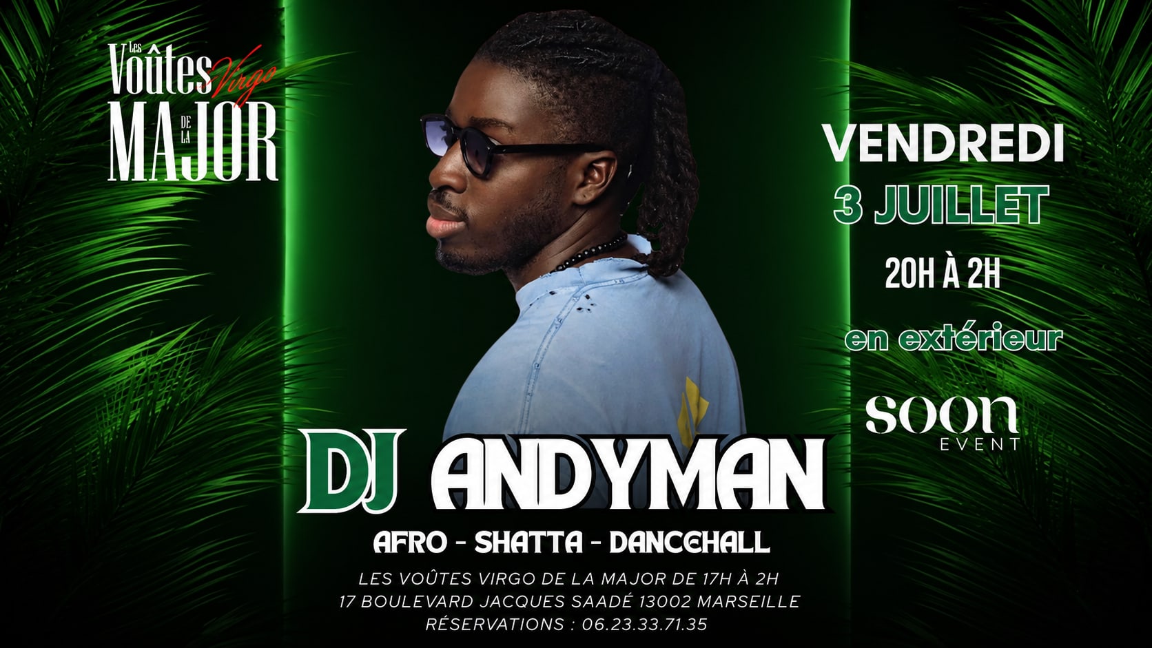 Dj Andyman - Afro Night - Soirée En Extérieur Cover