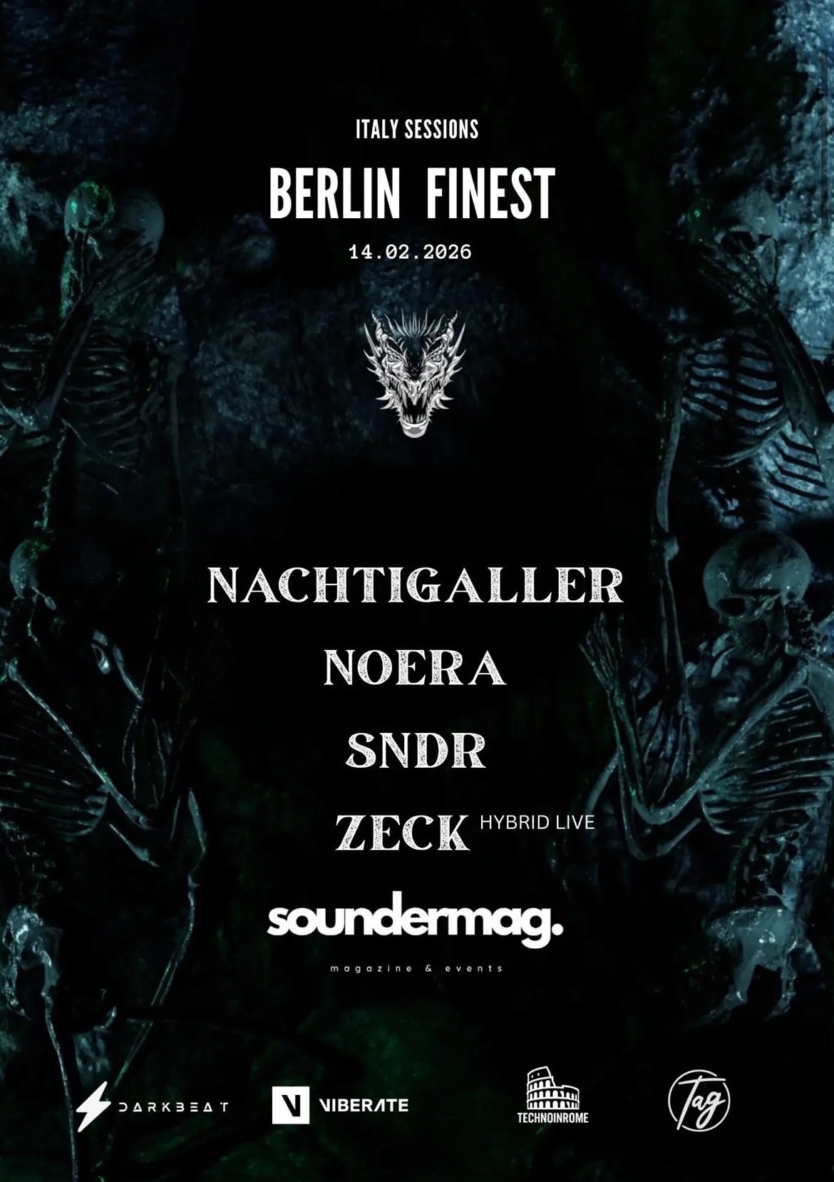 Berlin Finest X Rome 14.02 Cover