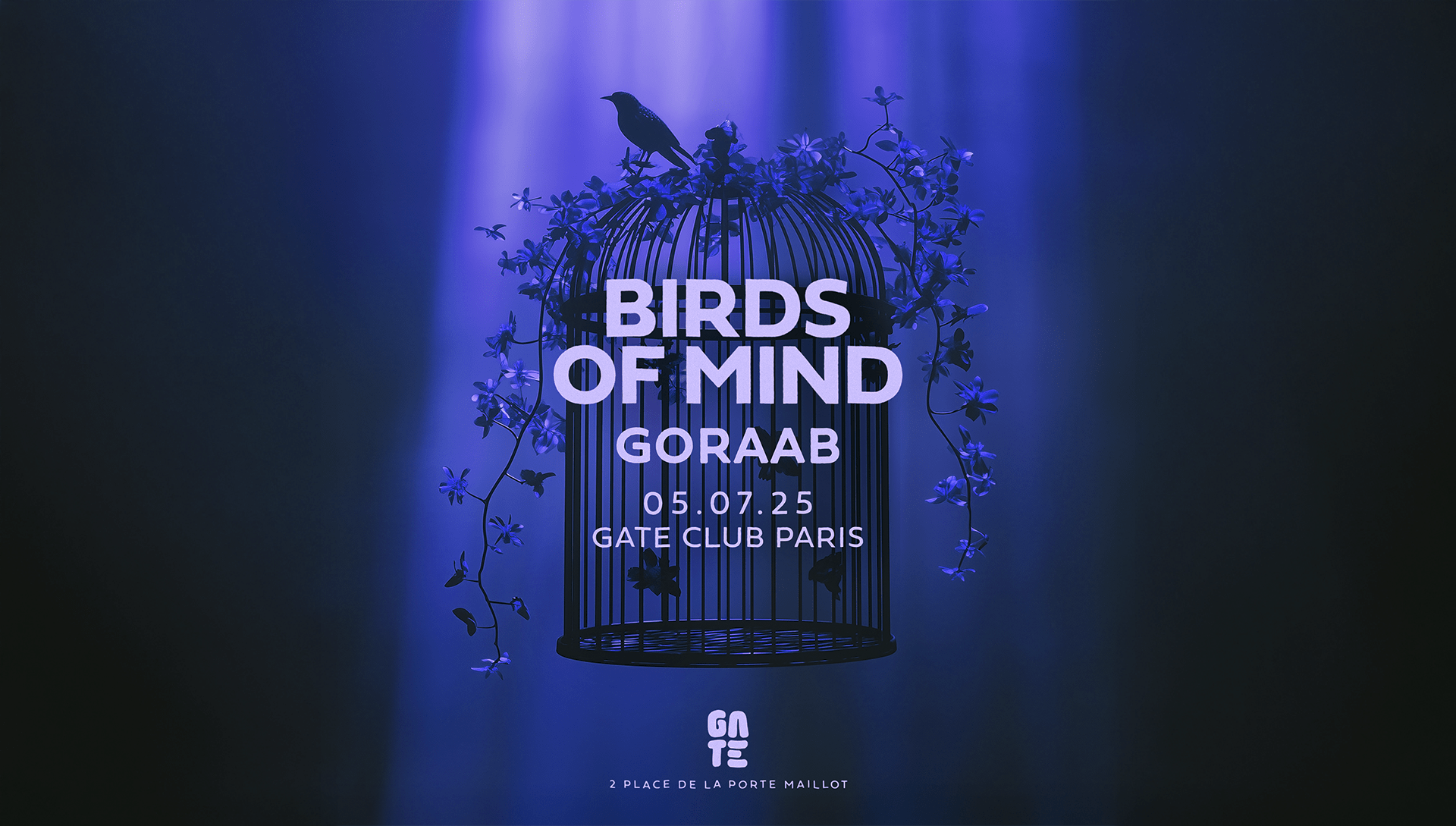 Birds Of Mind X Goraab At Gate Club Paris Cover