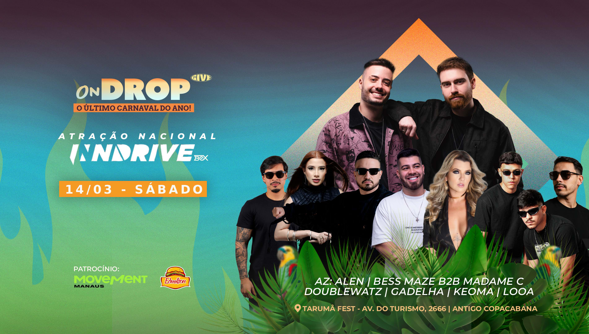 Ondrop - O Último Carnaval Do Ano! Cover