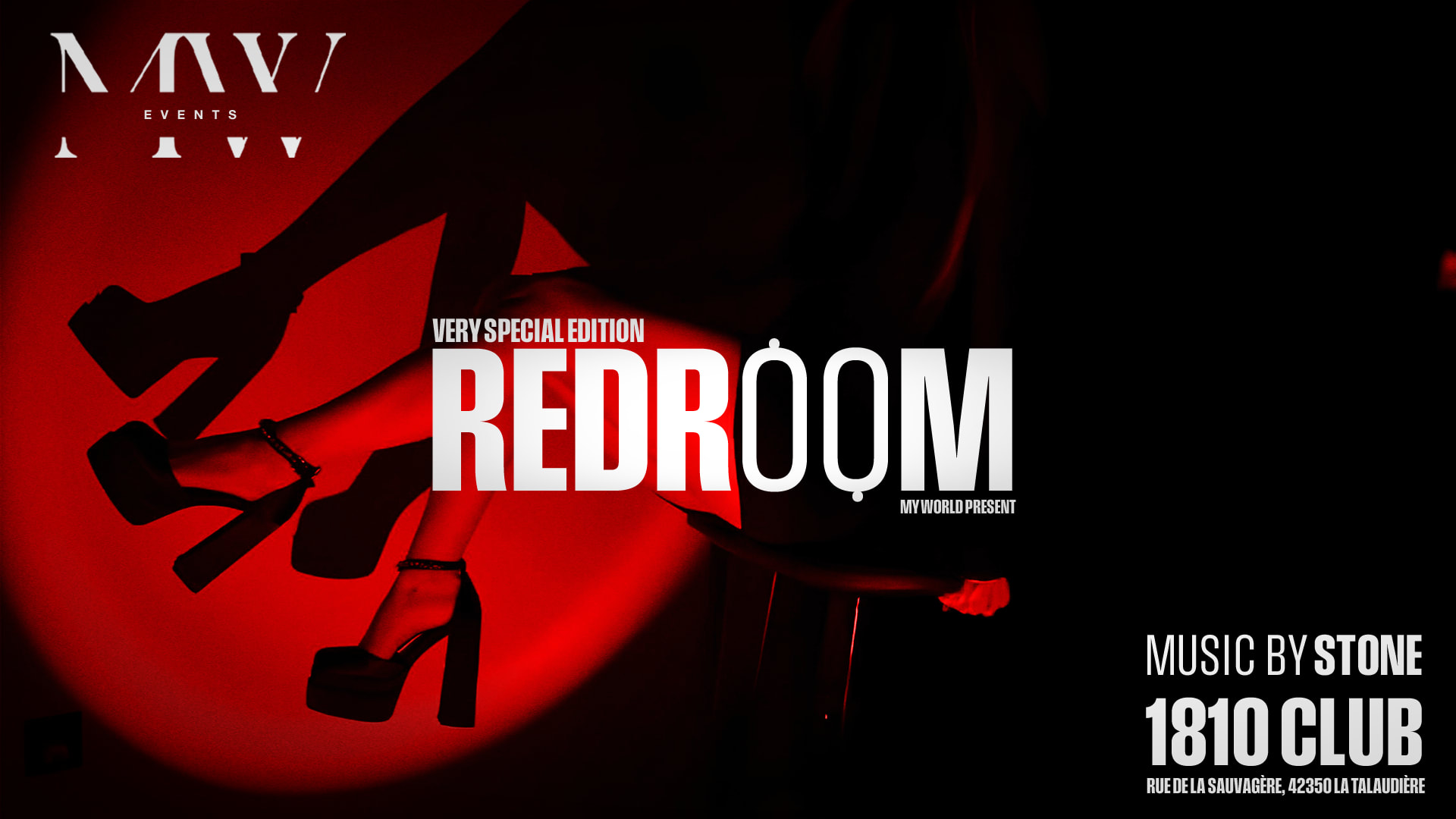 Redroom With Myworld - Vendredi 16 Mai Cover
