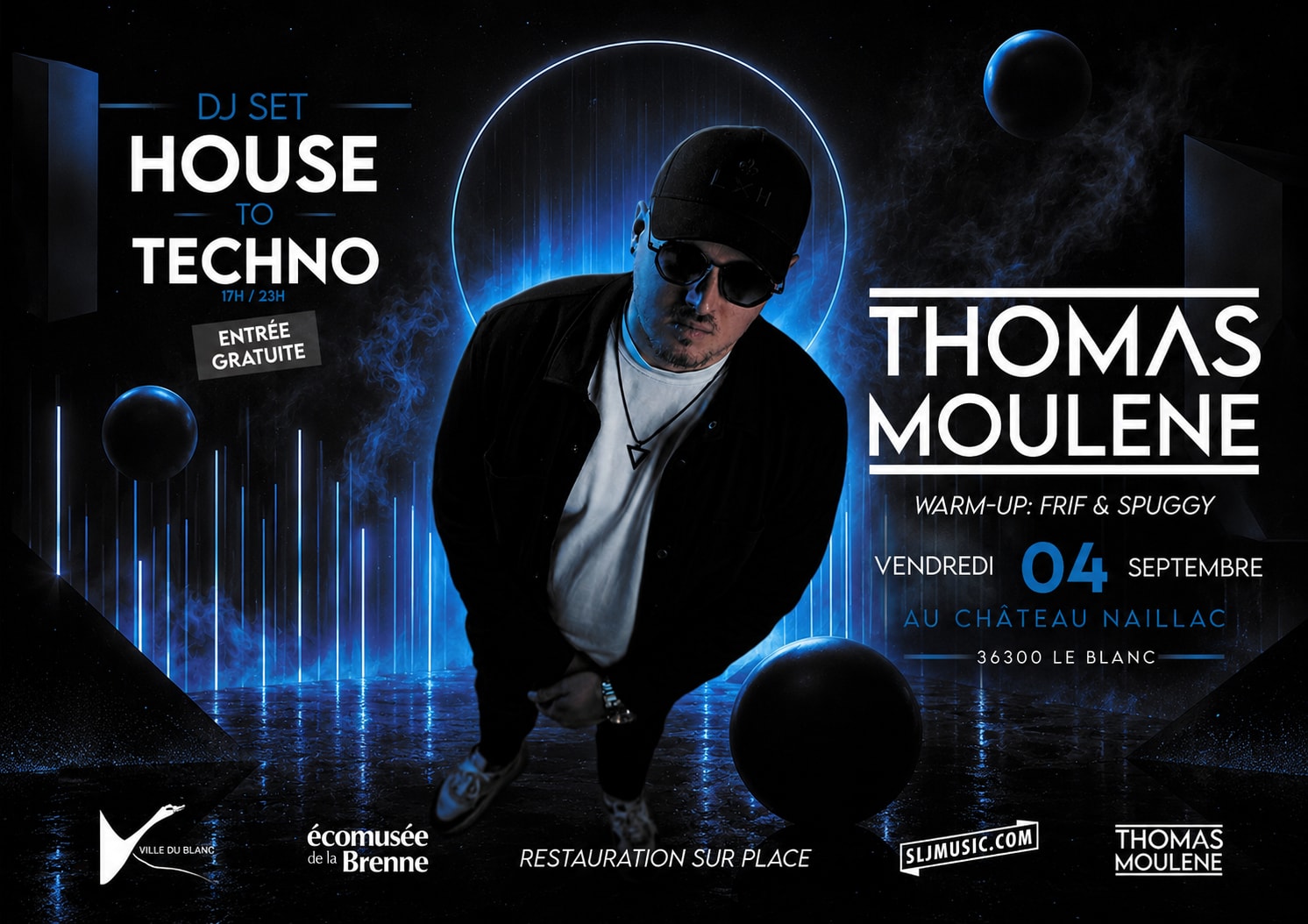 Dj Set House To Techno – Thomas Moulene Cover