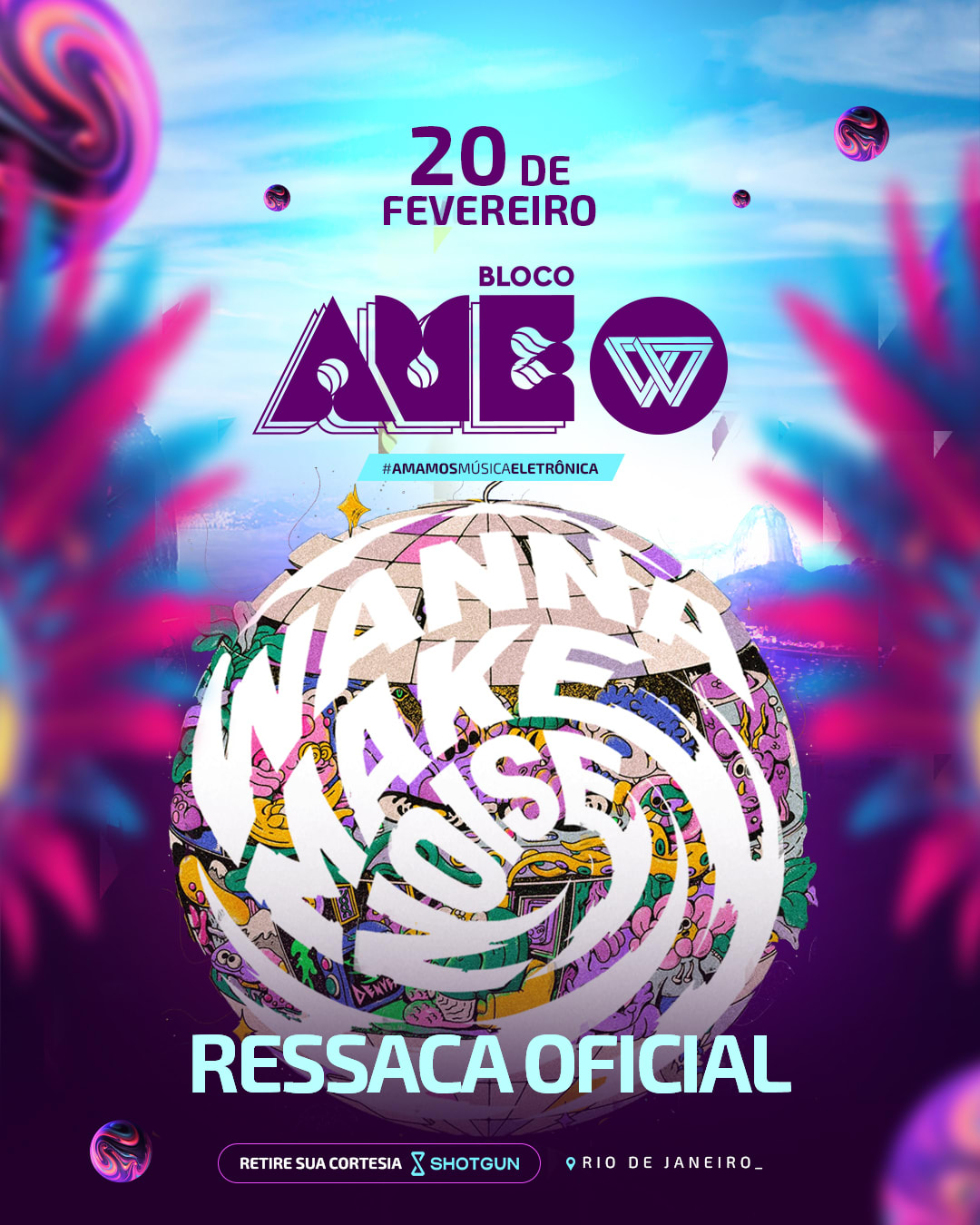 Ressaca Oficial Bloco Ame Cover