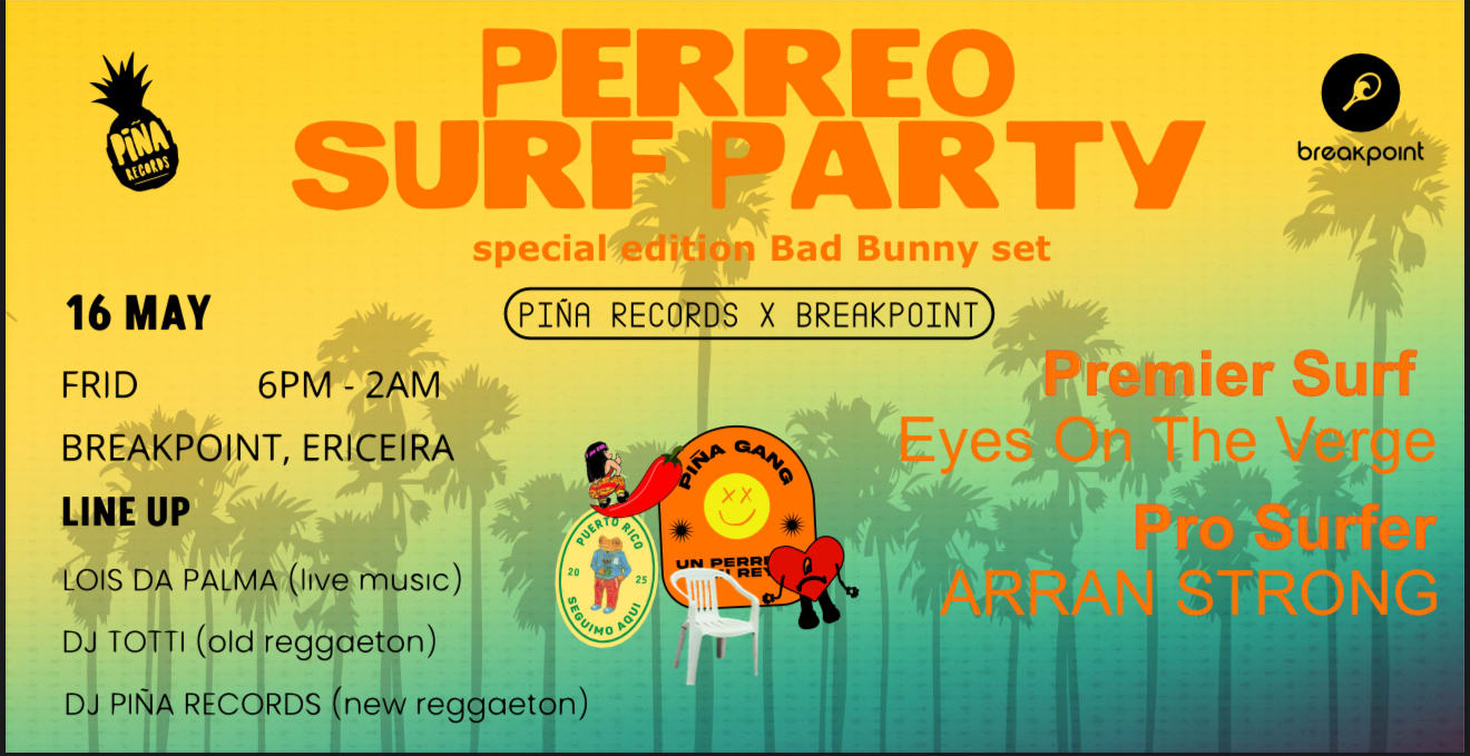 Perreo Surf Party X Breakpoint Cover