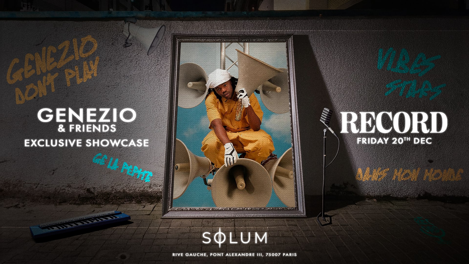 Record X Genezio X Solum Club Cover