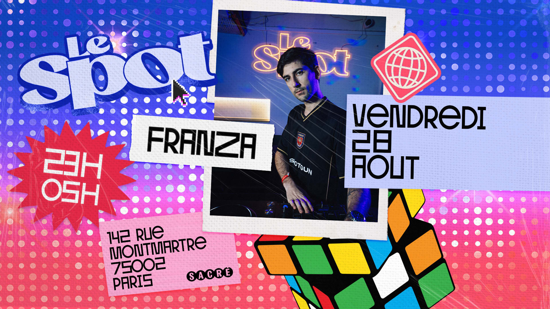 Le Spot - Vendredi  28 Aout 2026 Cover