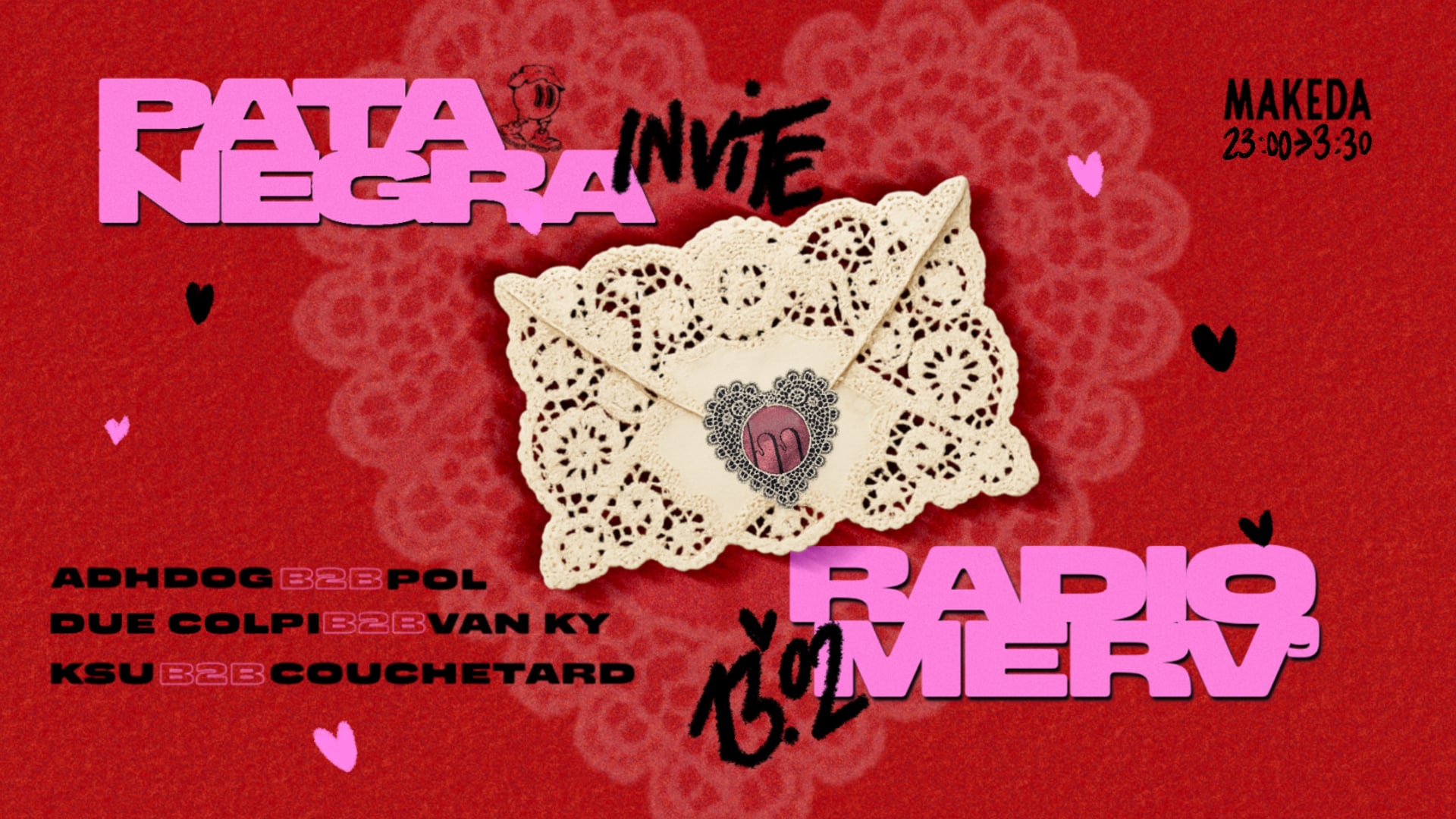 Pata Negra Invite Radio Merv' Cover