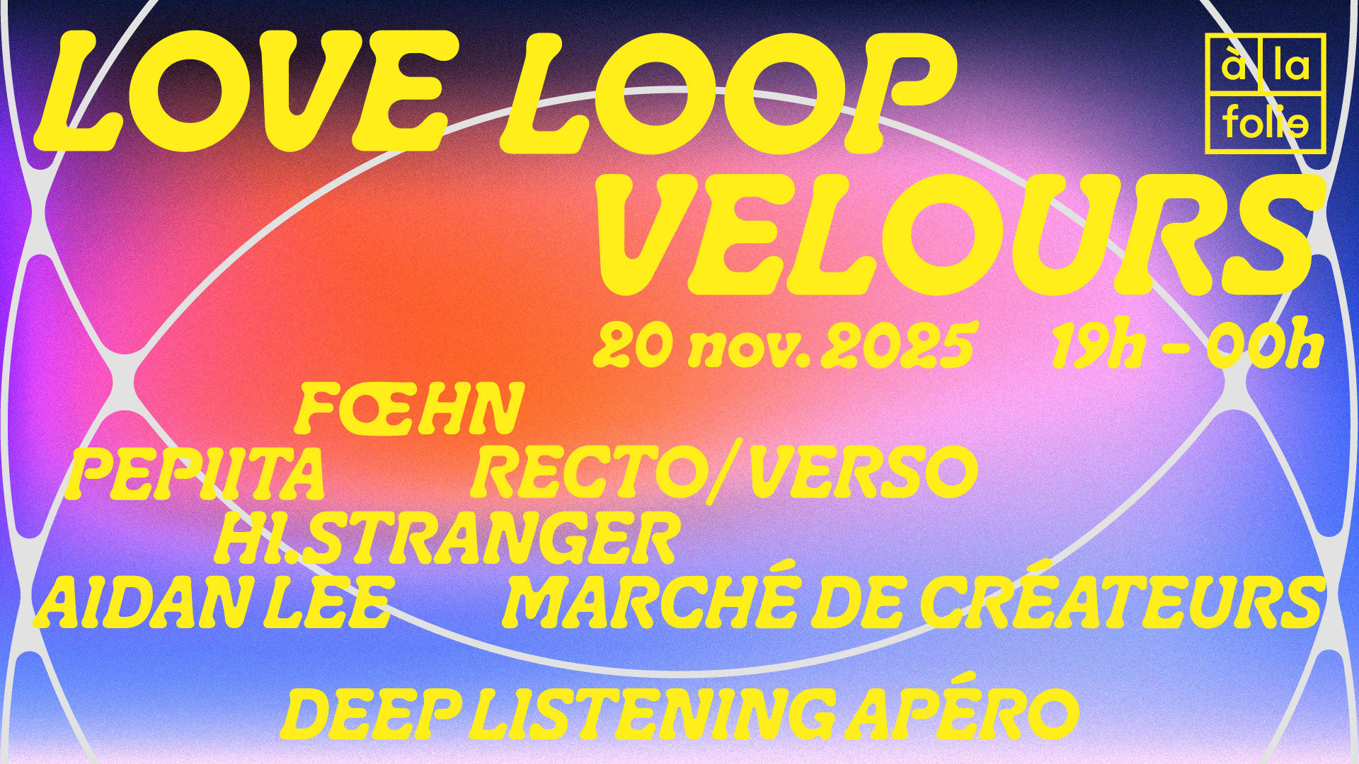Love Loop Velours - Ambient Apero & Crepes Cover