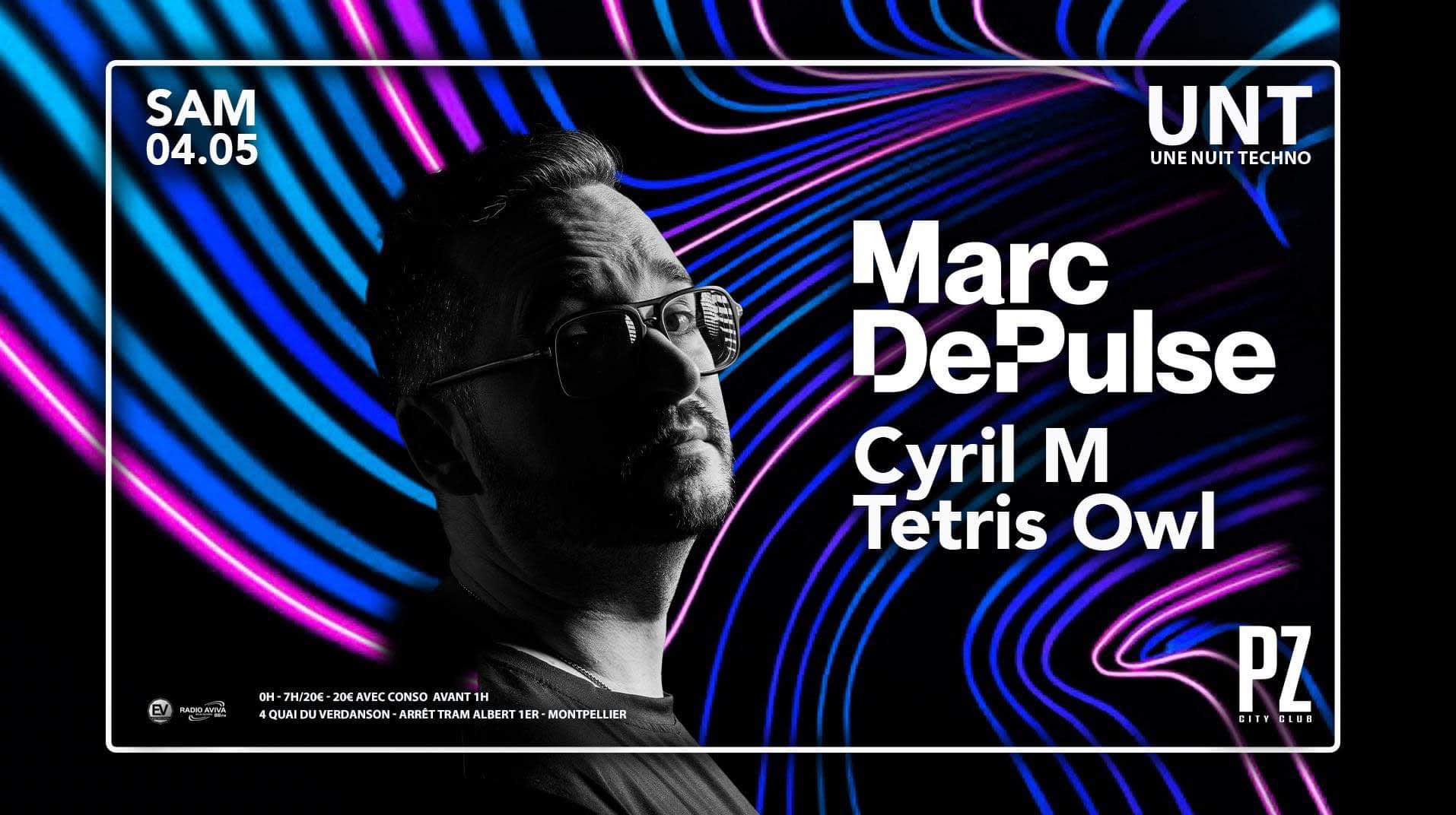 Marc Depulse X Cyril M X Tetris Owl X Pz City Club Cover