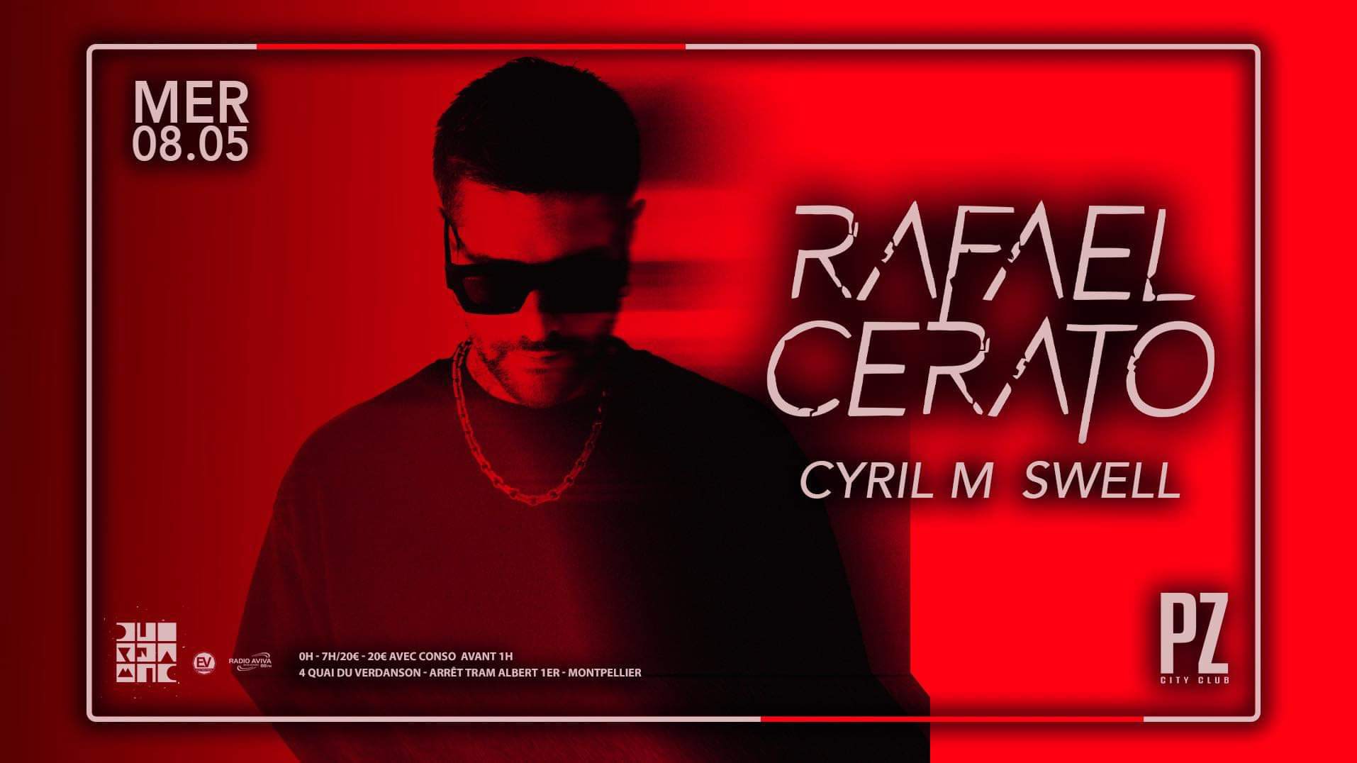 Rafael Cerato X Pz City Club (Veille De Ferie) Cover