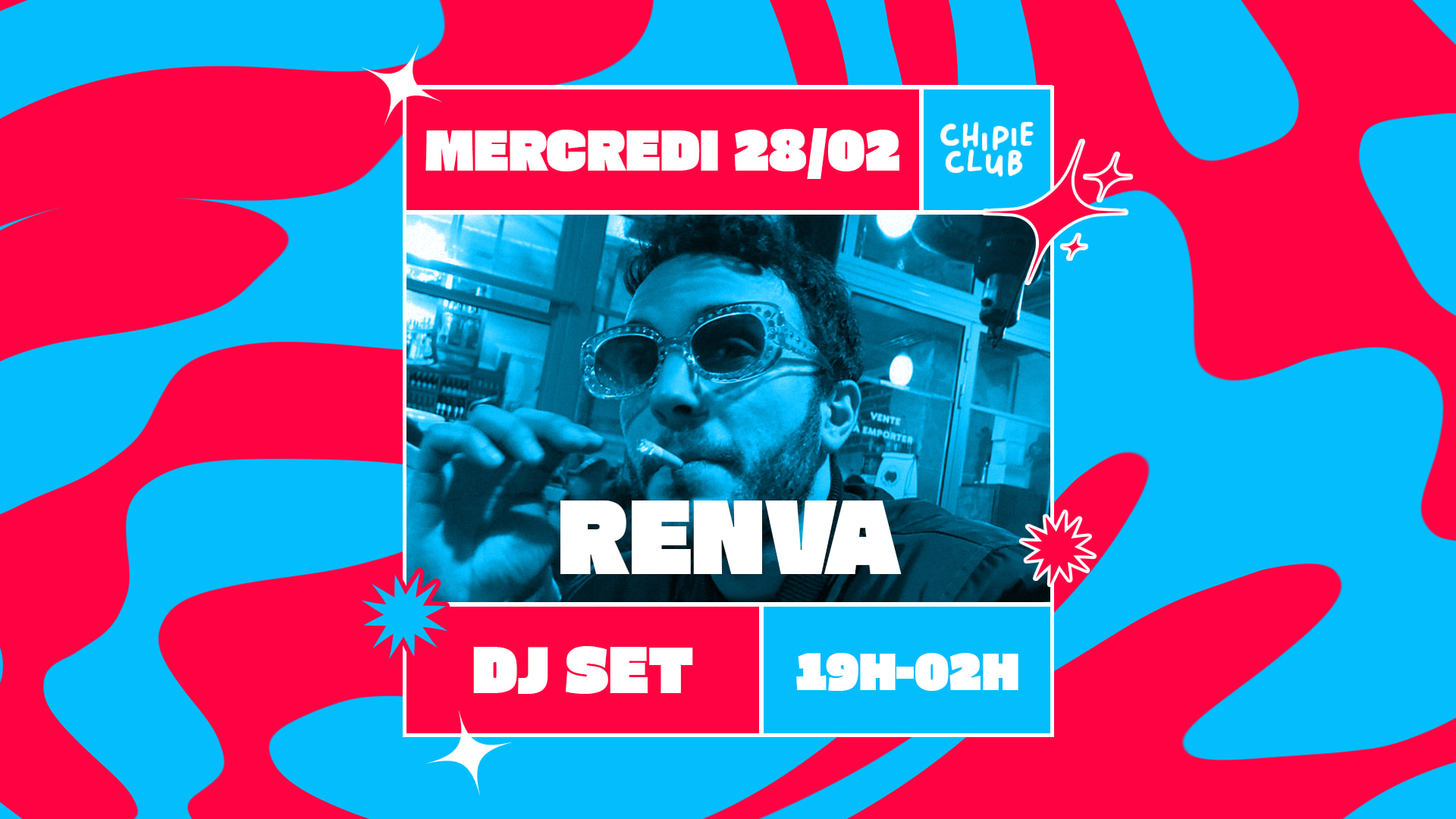 Afterwork Chipie Wednesday 28/02 Cover