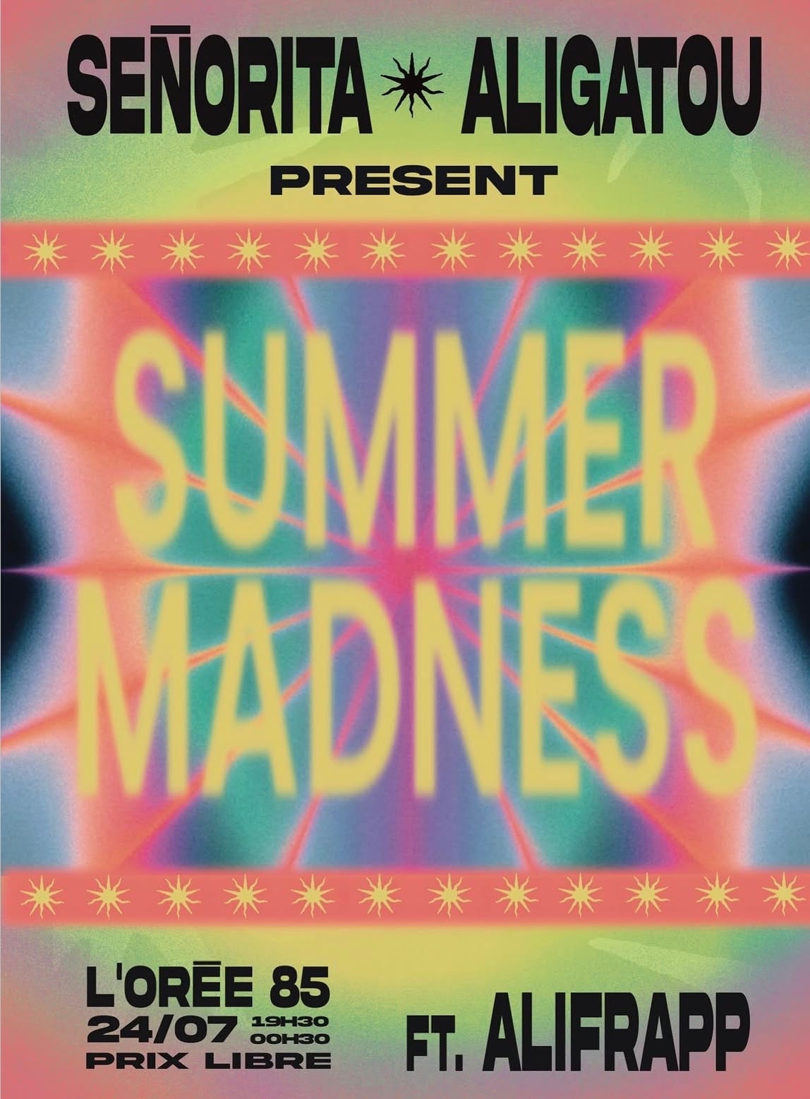 Señorita & Aligatou Present : Summer Madness 🌞 Cover
