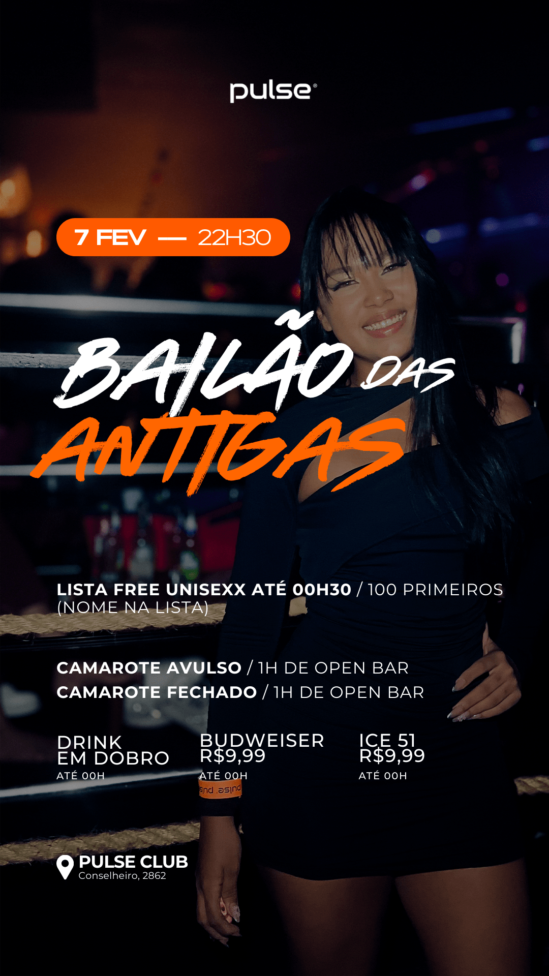 Bailão Das Antigas | Pulse Club Cover