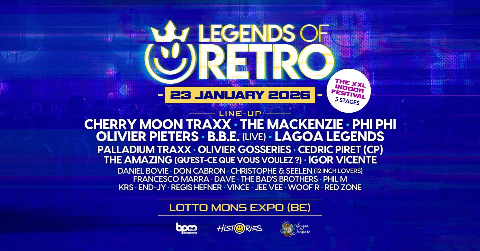 Legends Of Retro - The Xxl Indoor Festival Cover