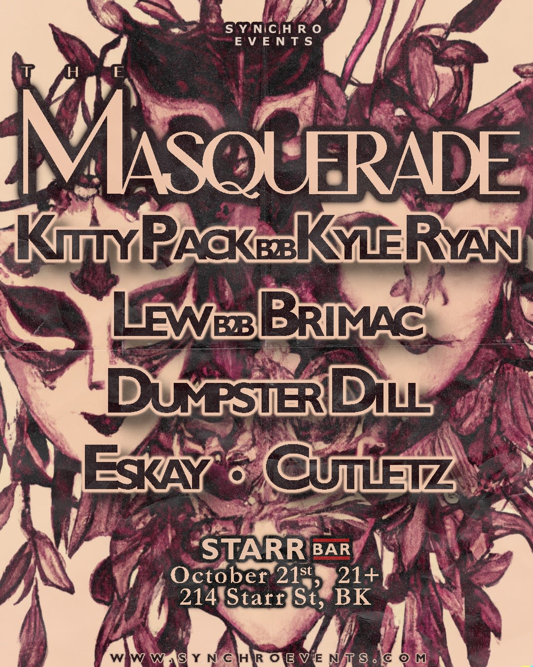 Synchro Events Presents The Masquerade Cover