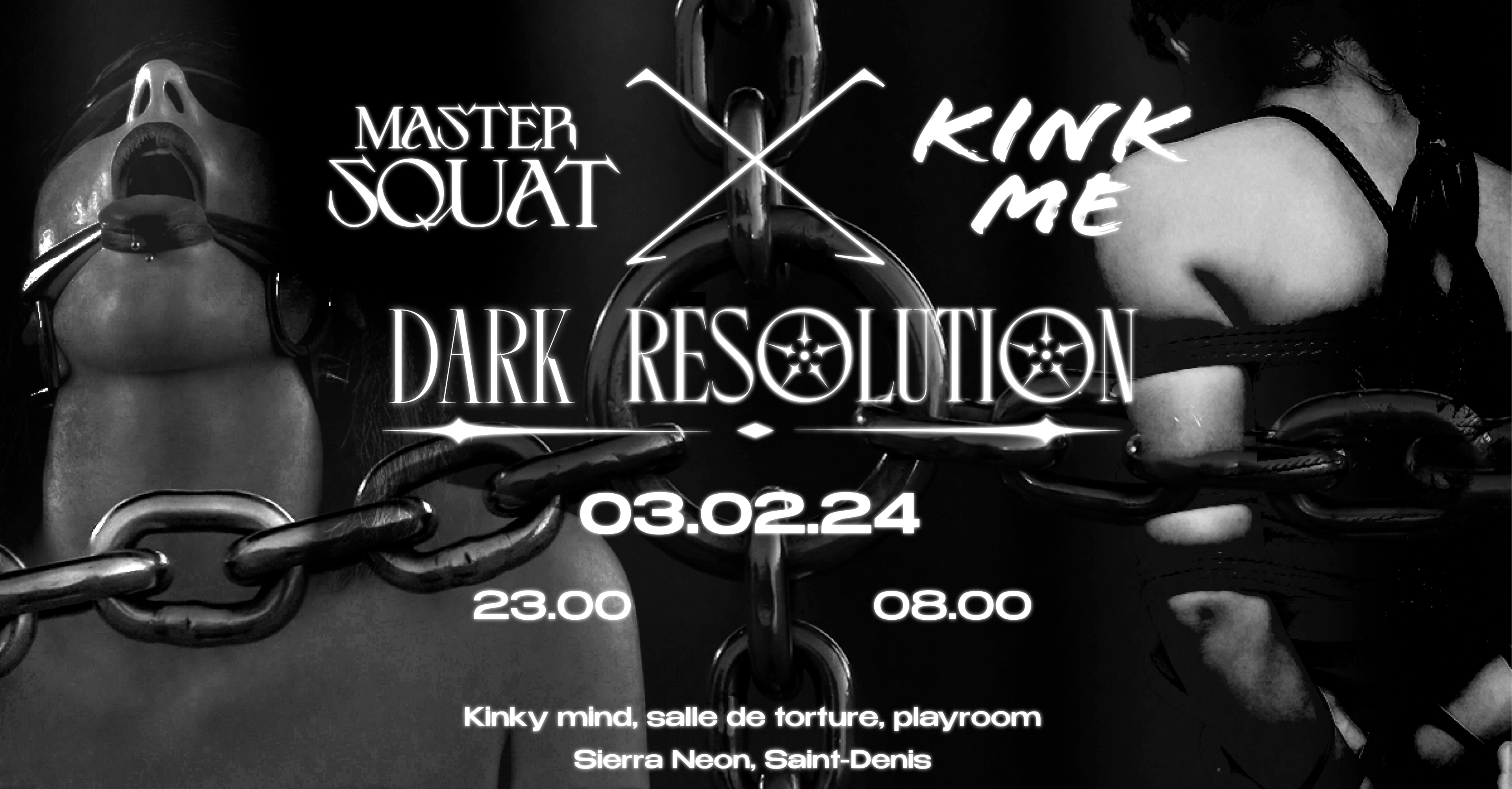 Master Squat X Kink Me : Dark Resolution Cover