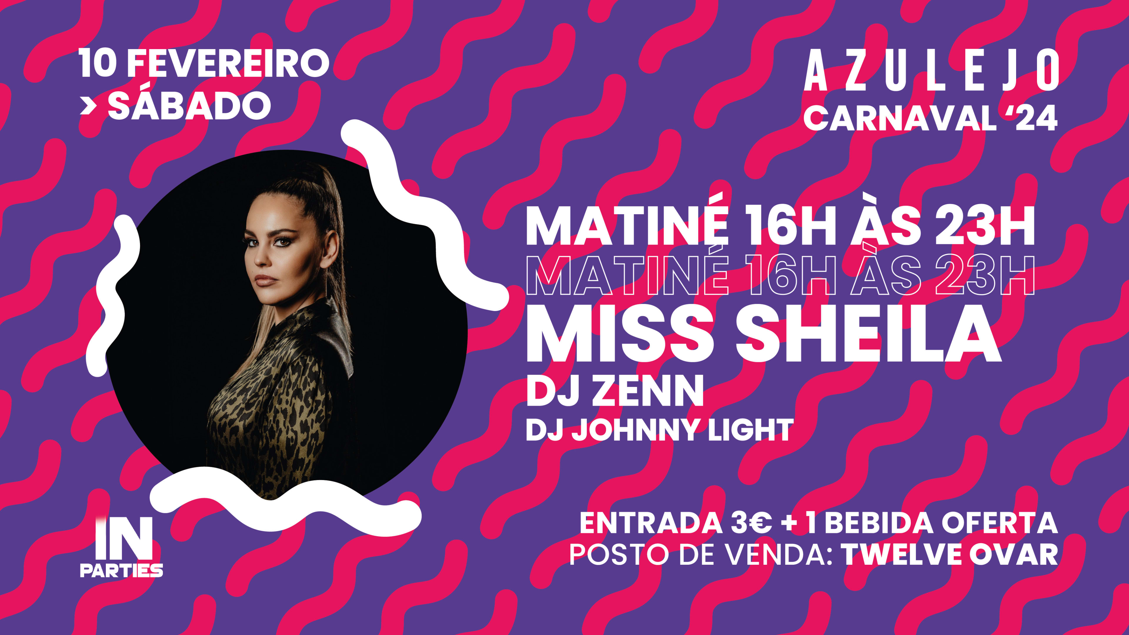 Matiné Carnaval W/Miss Sheila Cover
