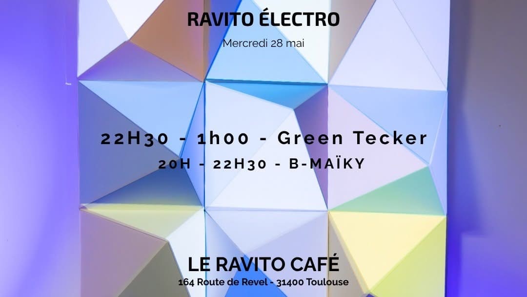 Ravito Électro | Green Tecker | B-Maïky Cover