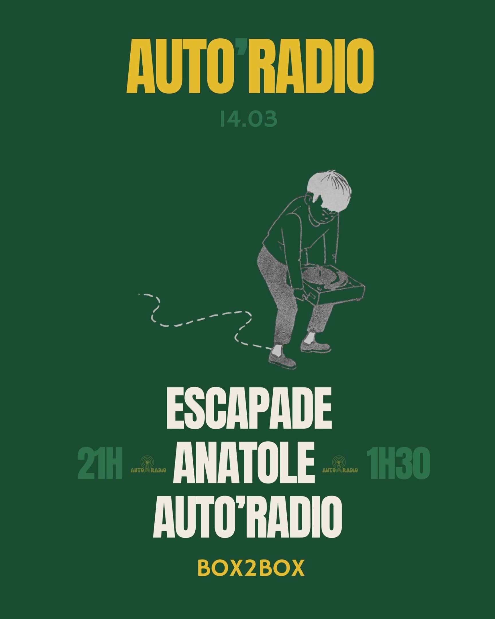 Auto'radio And Friends - Box2box - 14/03/25 Cover