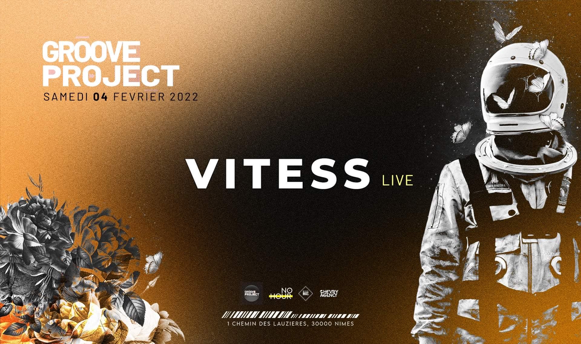Vitess (Live) @ Le Mas X Groove Project  Cover