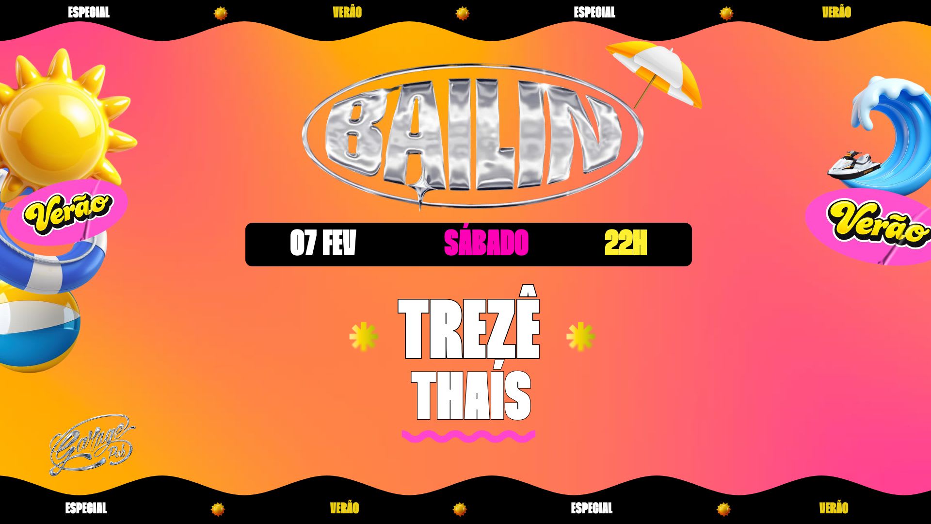 Bailin: Especial Verão Cover