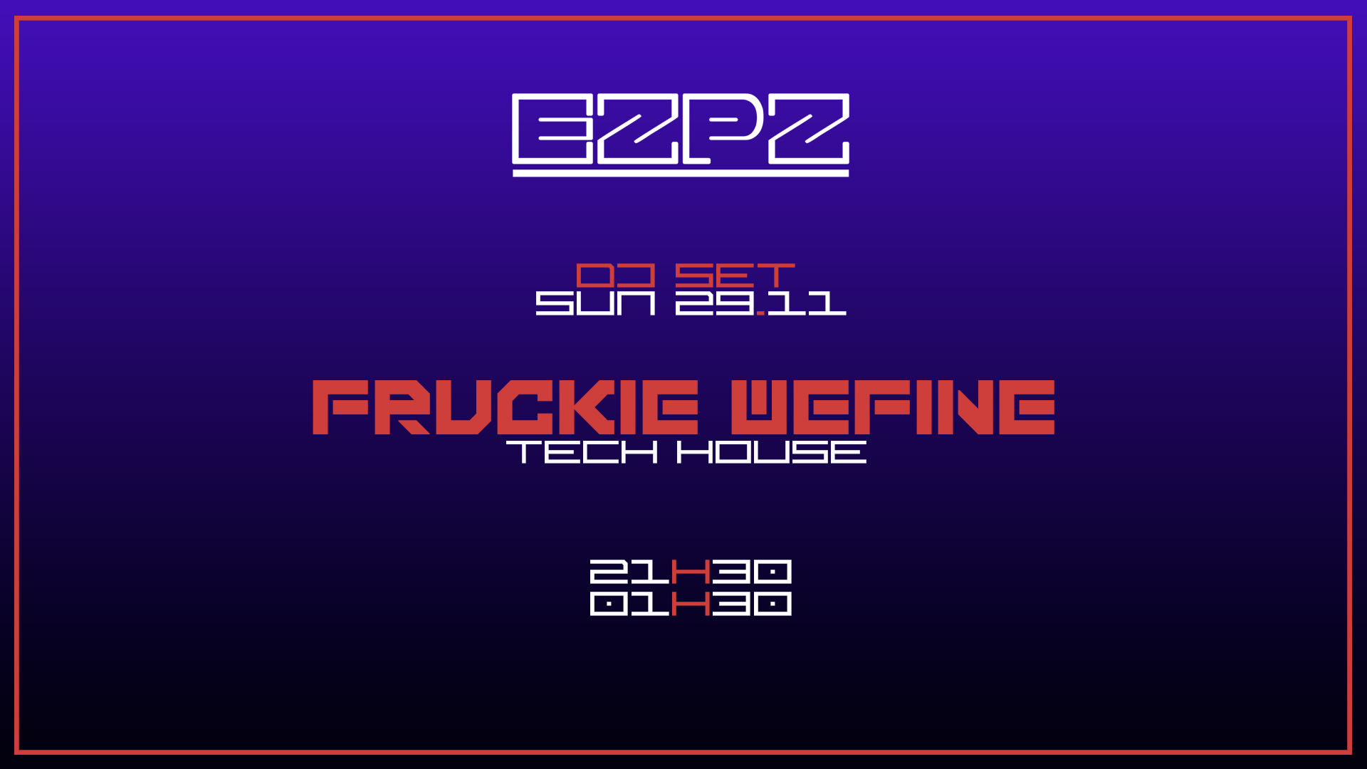Fruckie Wefine @ Ezpz Cover