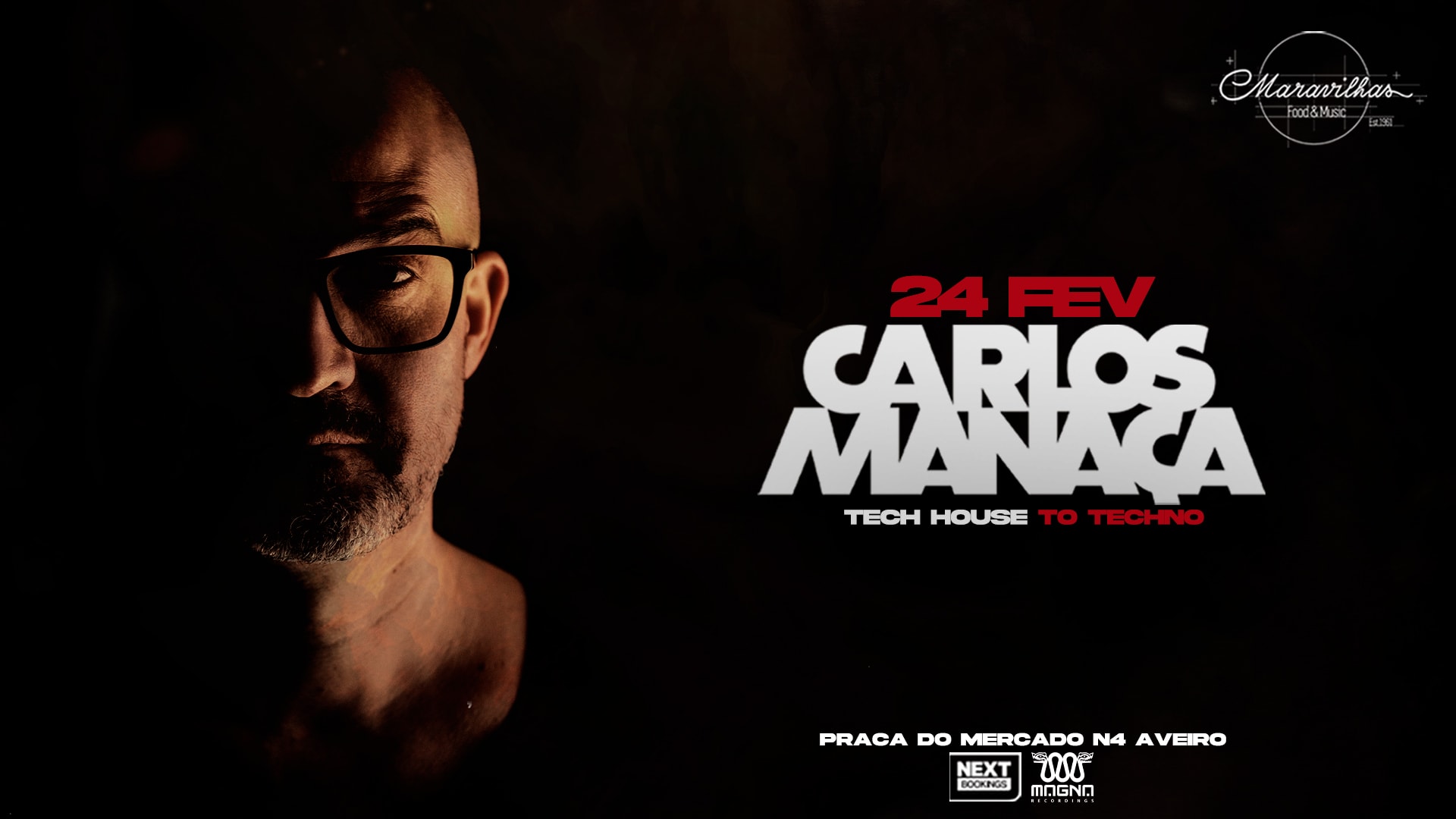 Carlos Manaça Tech House To Techno Cover