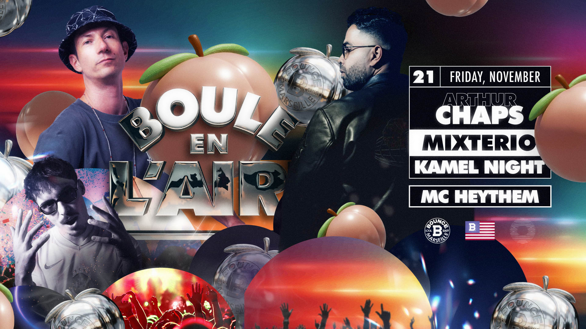 Boule En L’Air Guest List Cover