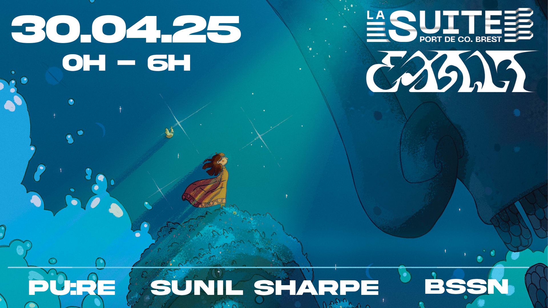 Fractale #3 - Exalt W/ Sunil Sharpe, Bssn Cover