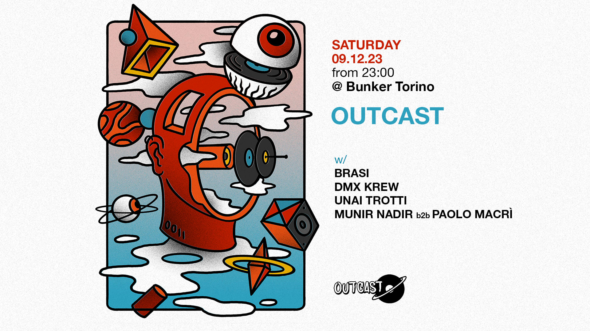 Outcast @ Bunker Cover