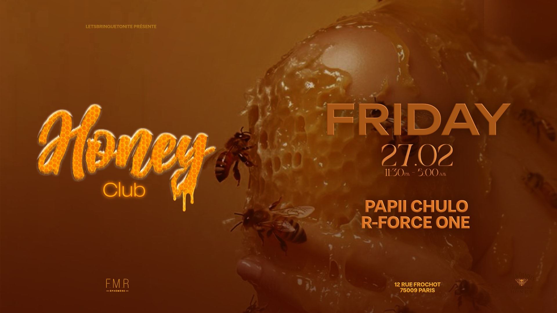 Honey Club Paris - #3 Cover