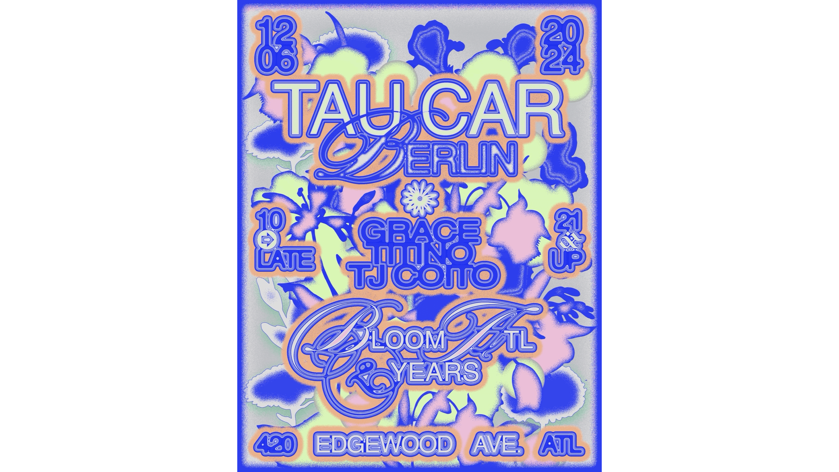 Bloom 2 Year Anniversary W/ Tau Car (Berlin) Cover