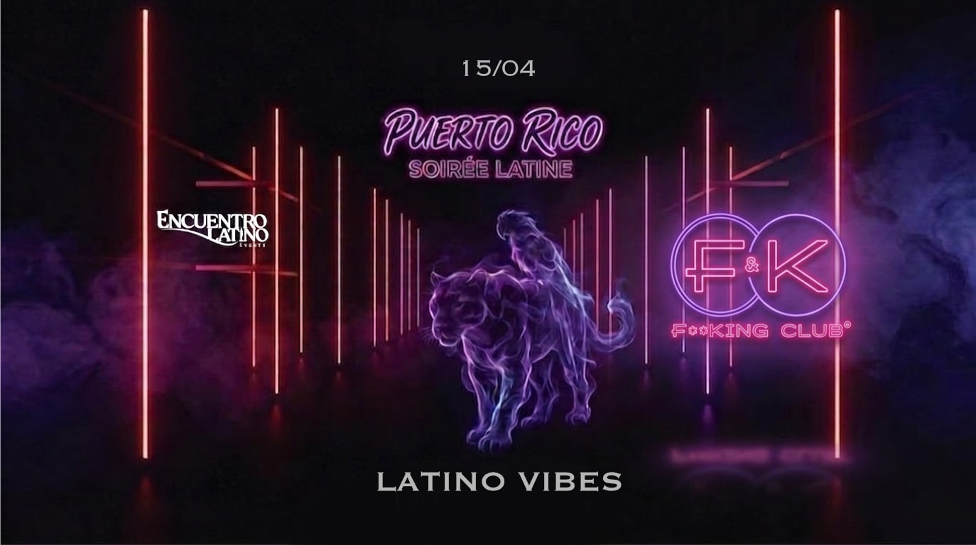 Puerto Rico Soirée Latine Cover