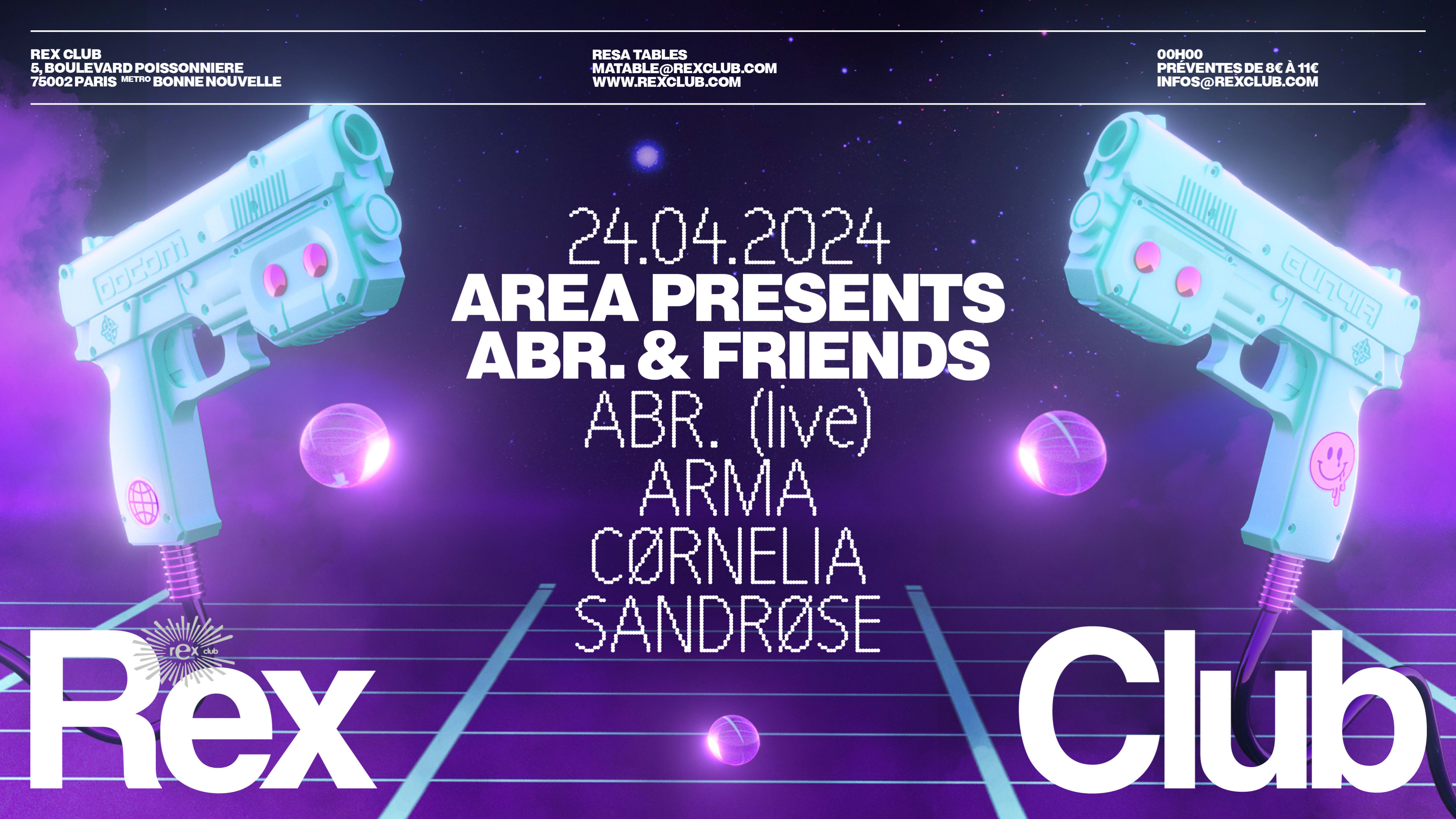 Area Presents: Abr. & Friends W/ Abr. (Live), Arma & More Cover